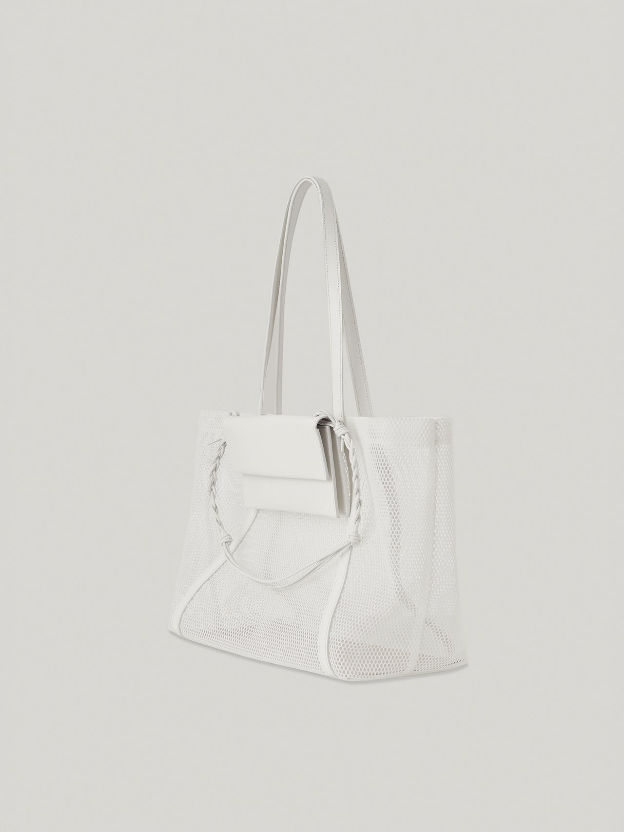 2WAY MESH BAG (OFF WHITE)