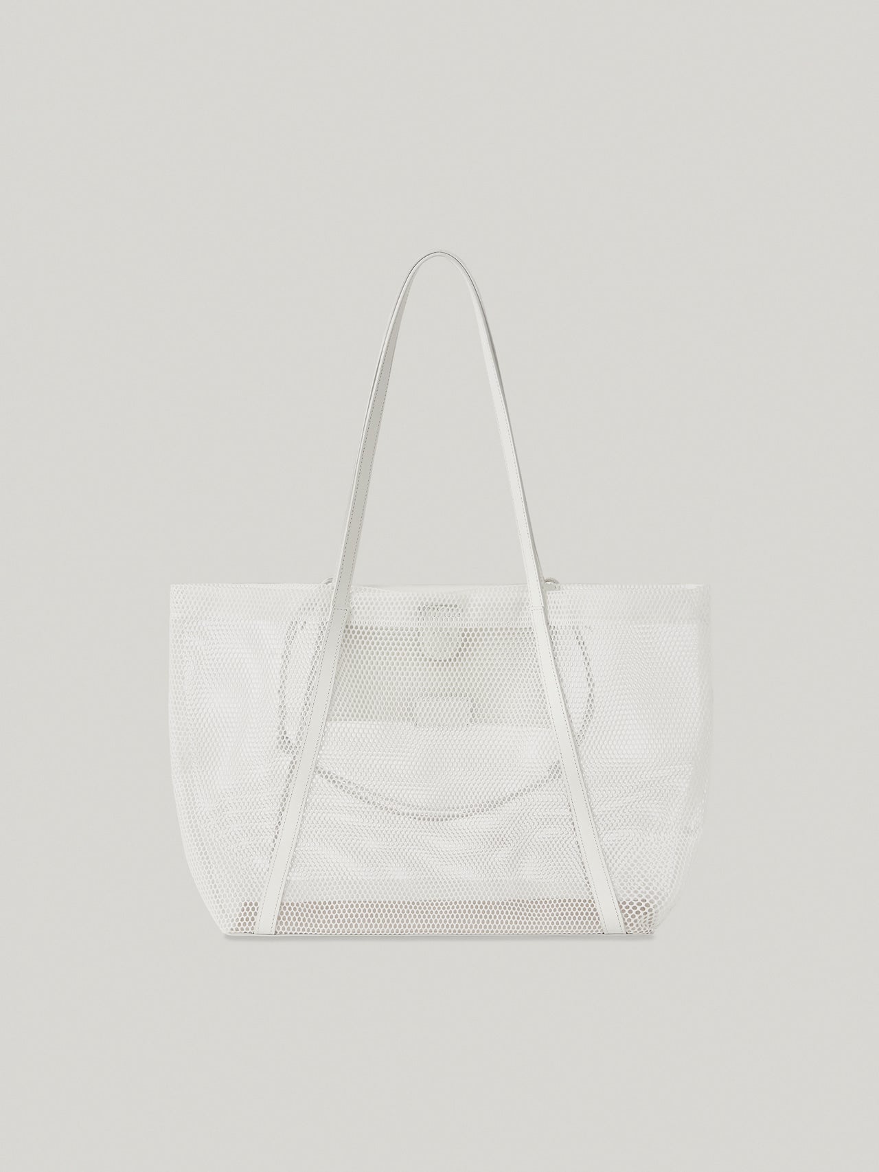 2WAY MESH BAG (OFF WHITE)