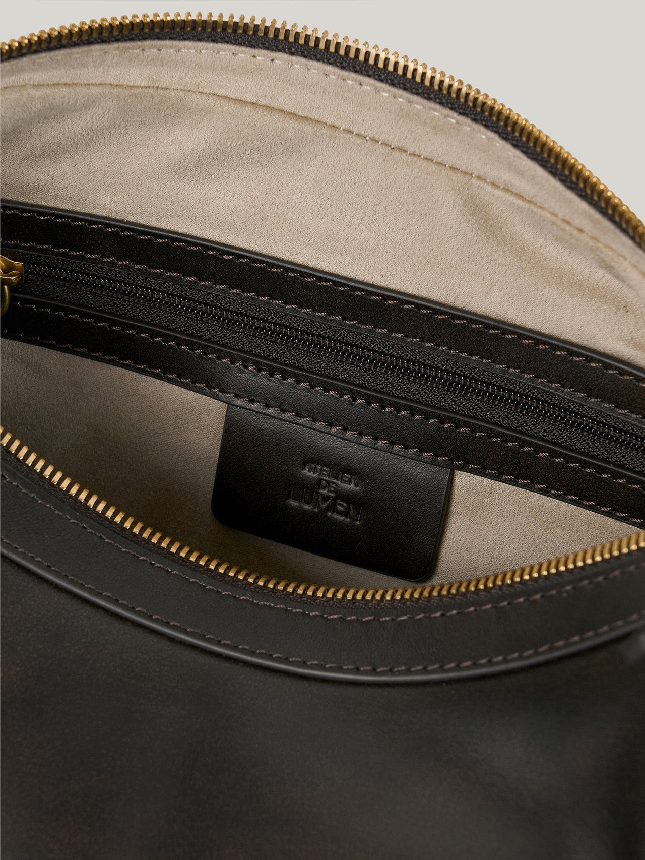 ARETE DEMI BAG (BRUSHED BROWN)