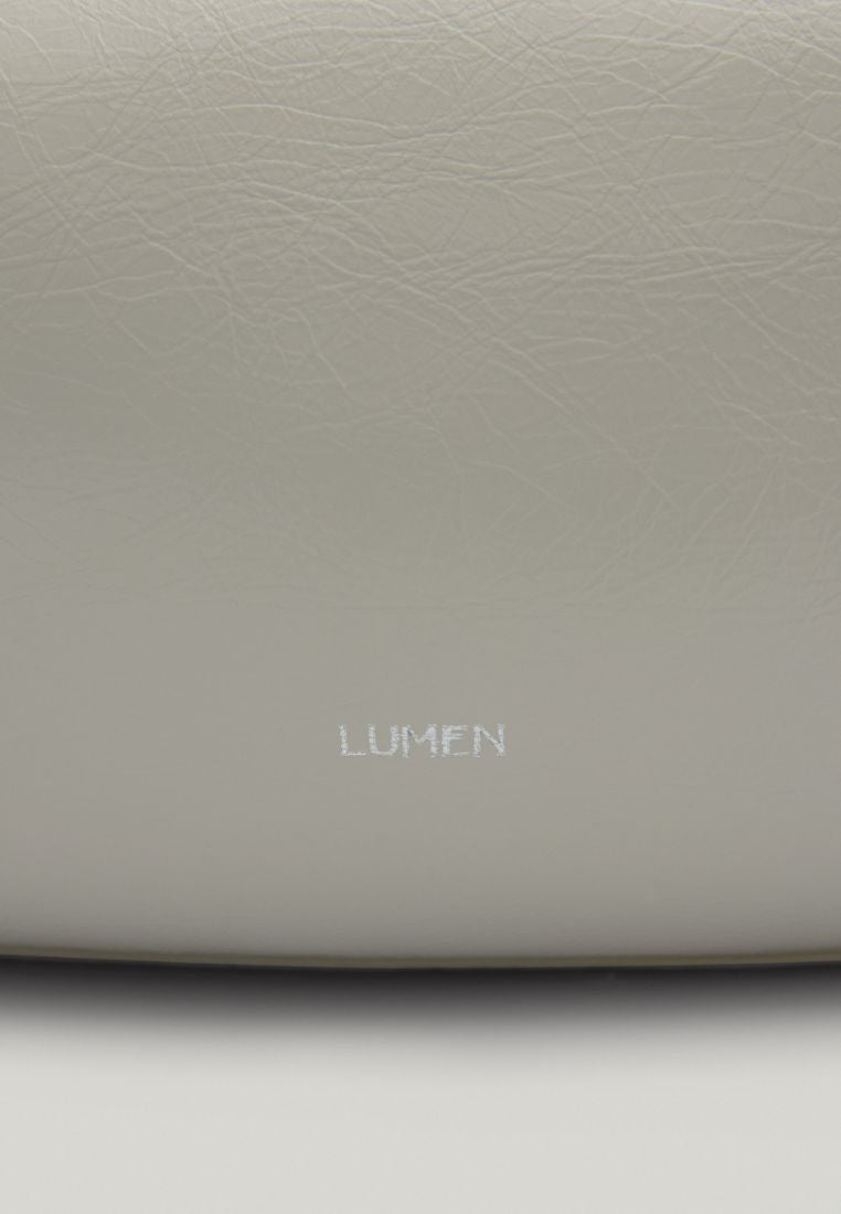 BASE BARREL BAG (WRINKLE WHITE)