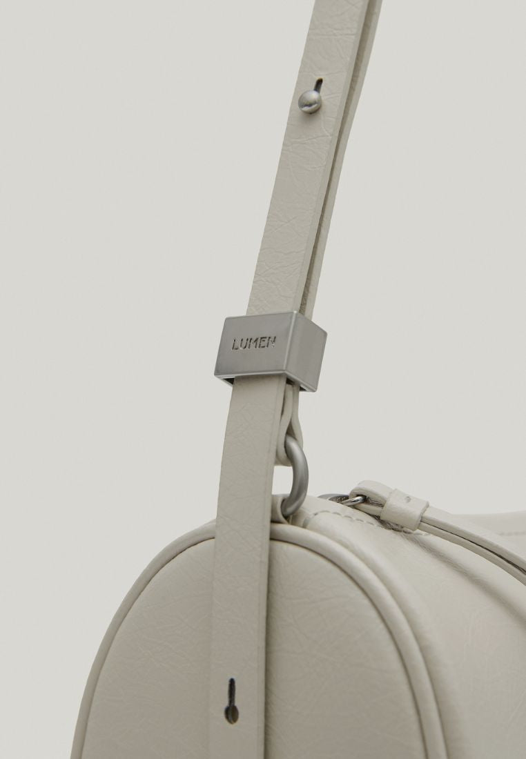 BASE BARREL BAG (WRINKLE WHITE)