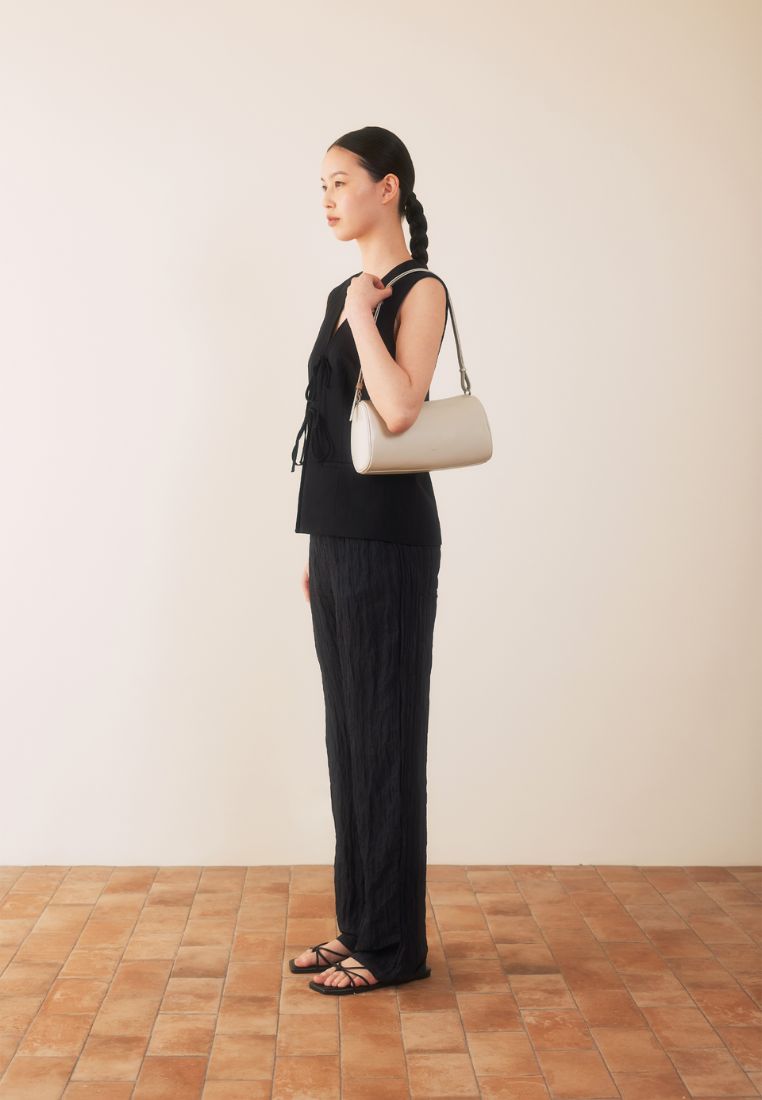 BASE BARREL BAG (WRINKLE WHITE)