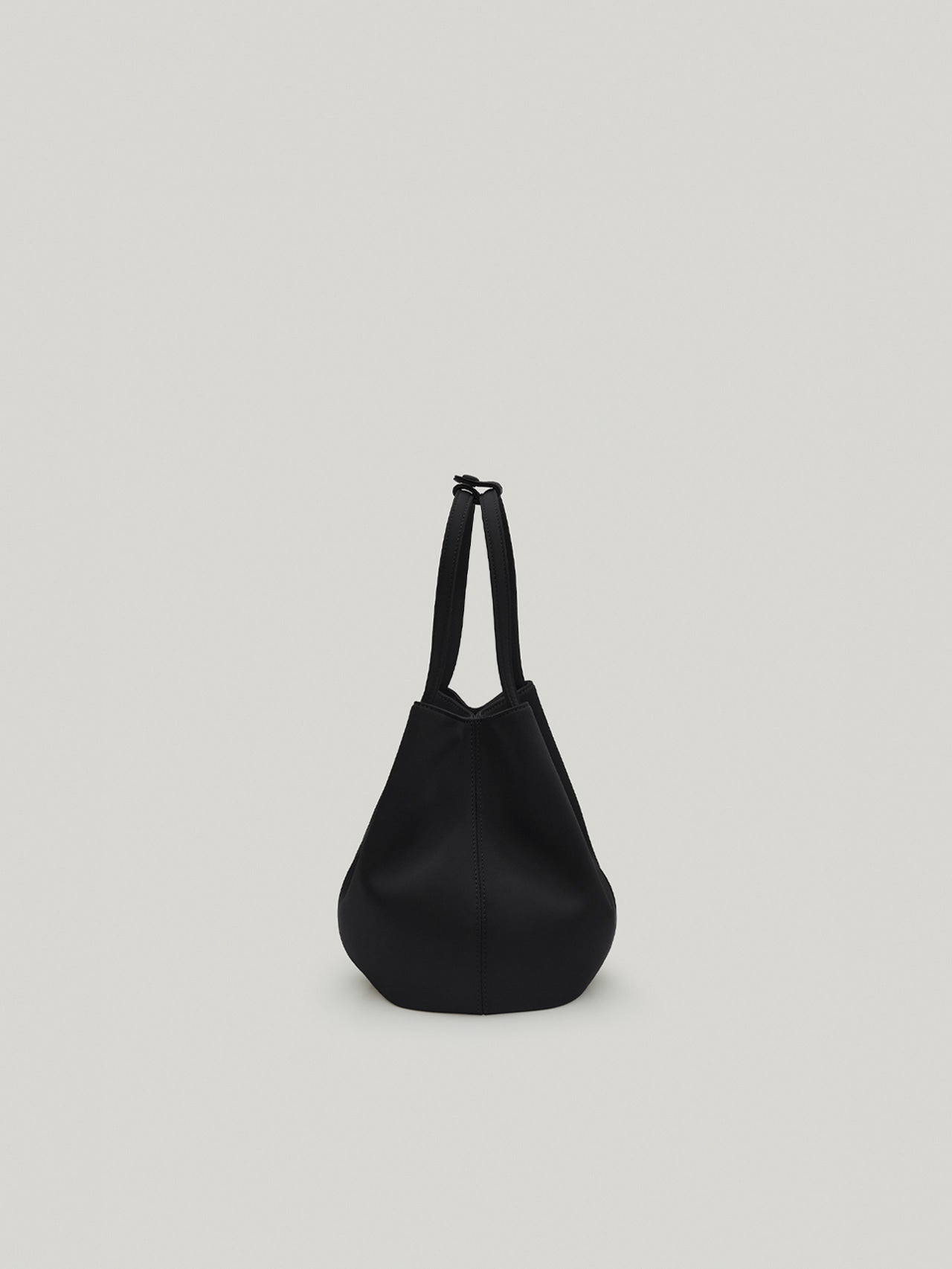 BON BALLON BAG (SILK BLACK)