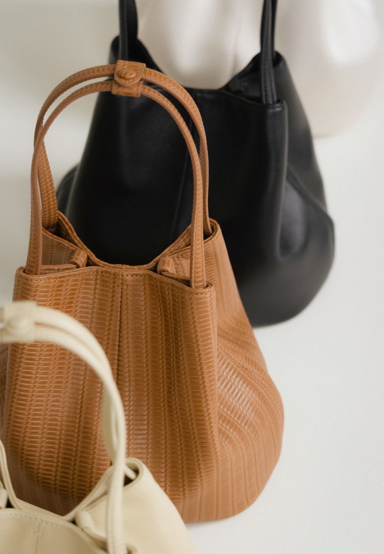 BON BALLON BAG (EMBO CAMEL)