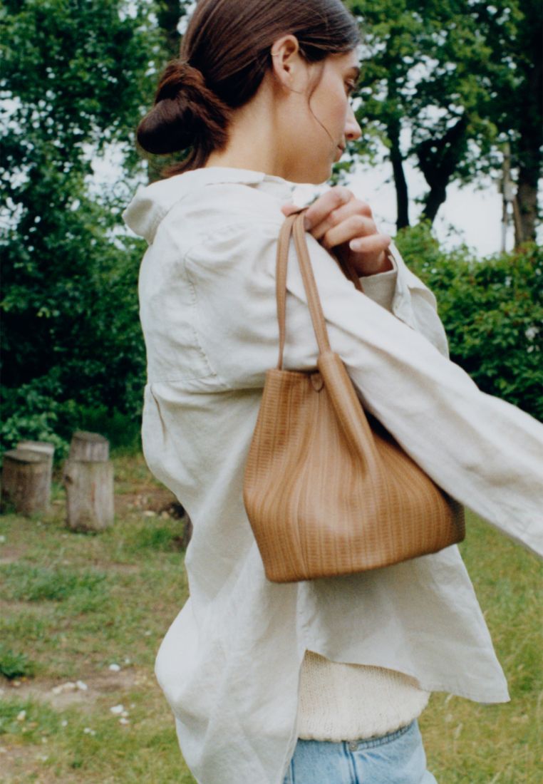 BON BALLON BAG (EMBO CAMEL)