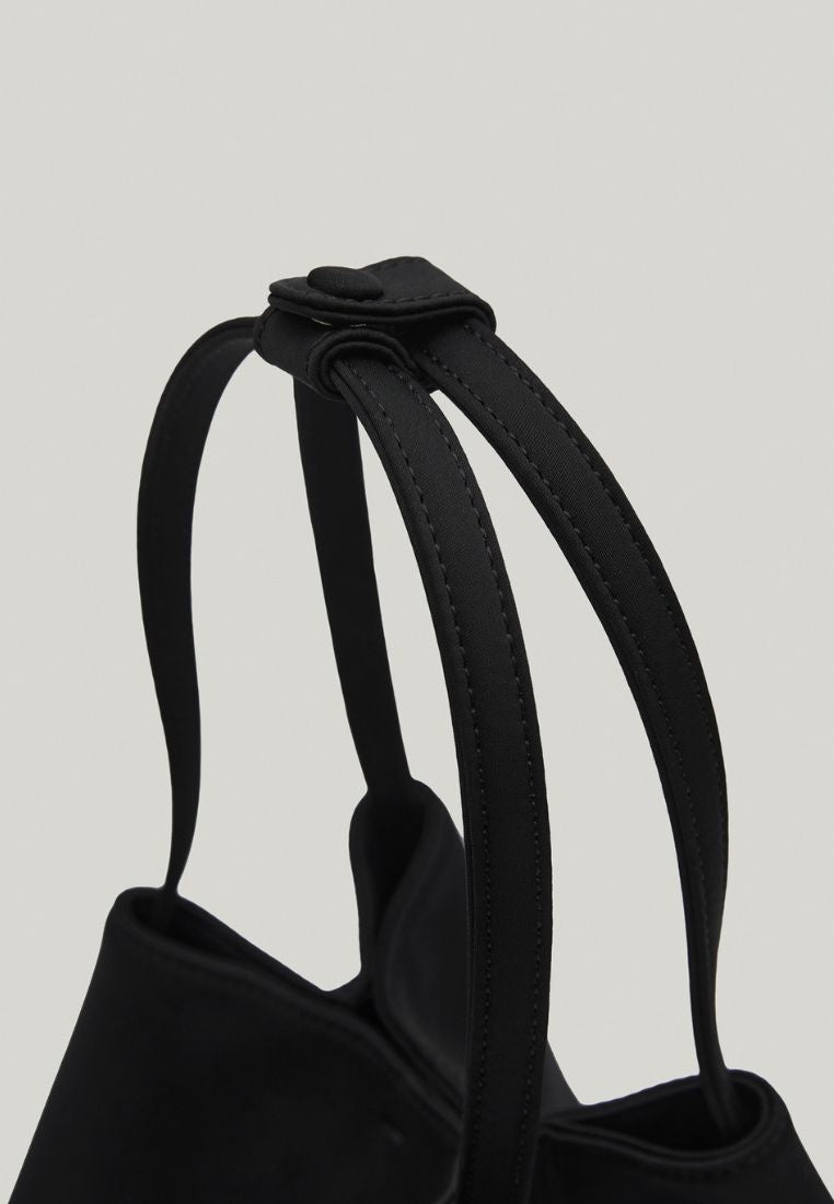BON BALLON BAG (SILK BLACK)
