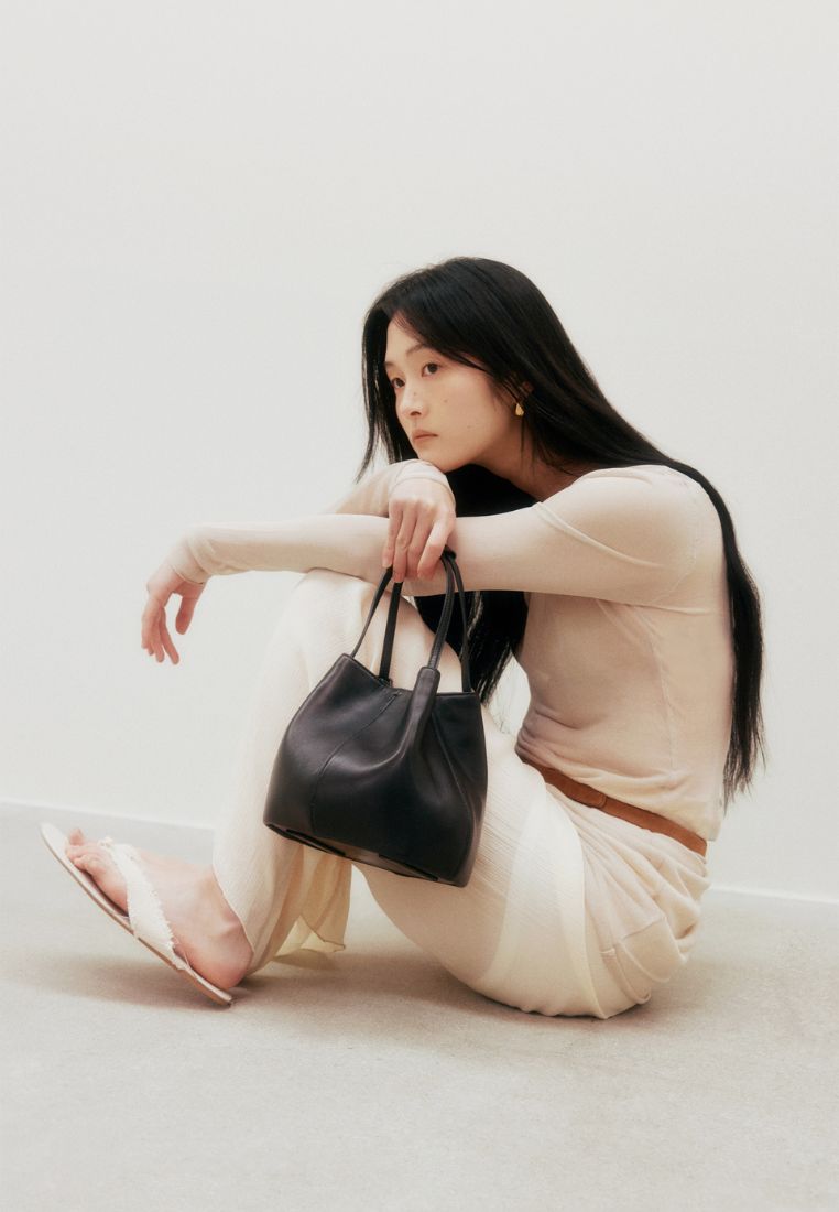 BON BALLON BAG (SOFT BLACK)