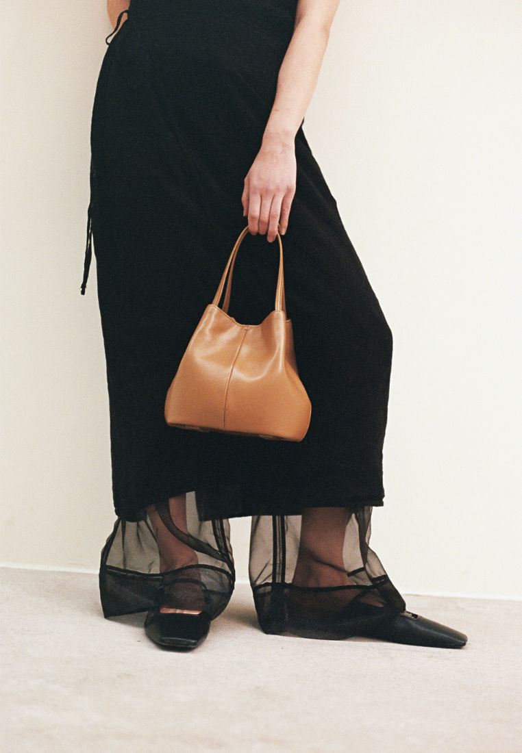 BON BALLON BAG (TAN BROWN)
