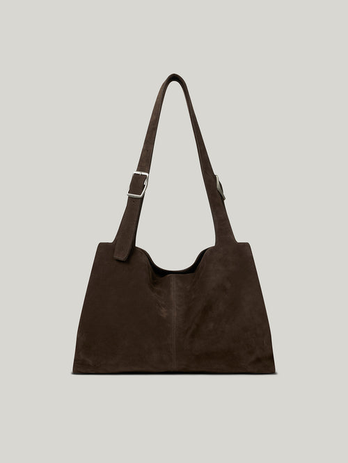BRISE GRAND BAG (SUEDE BROWN)