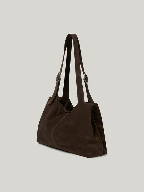 BRISE GRAND BAG (SUEDE BROWN)