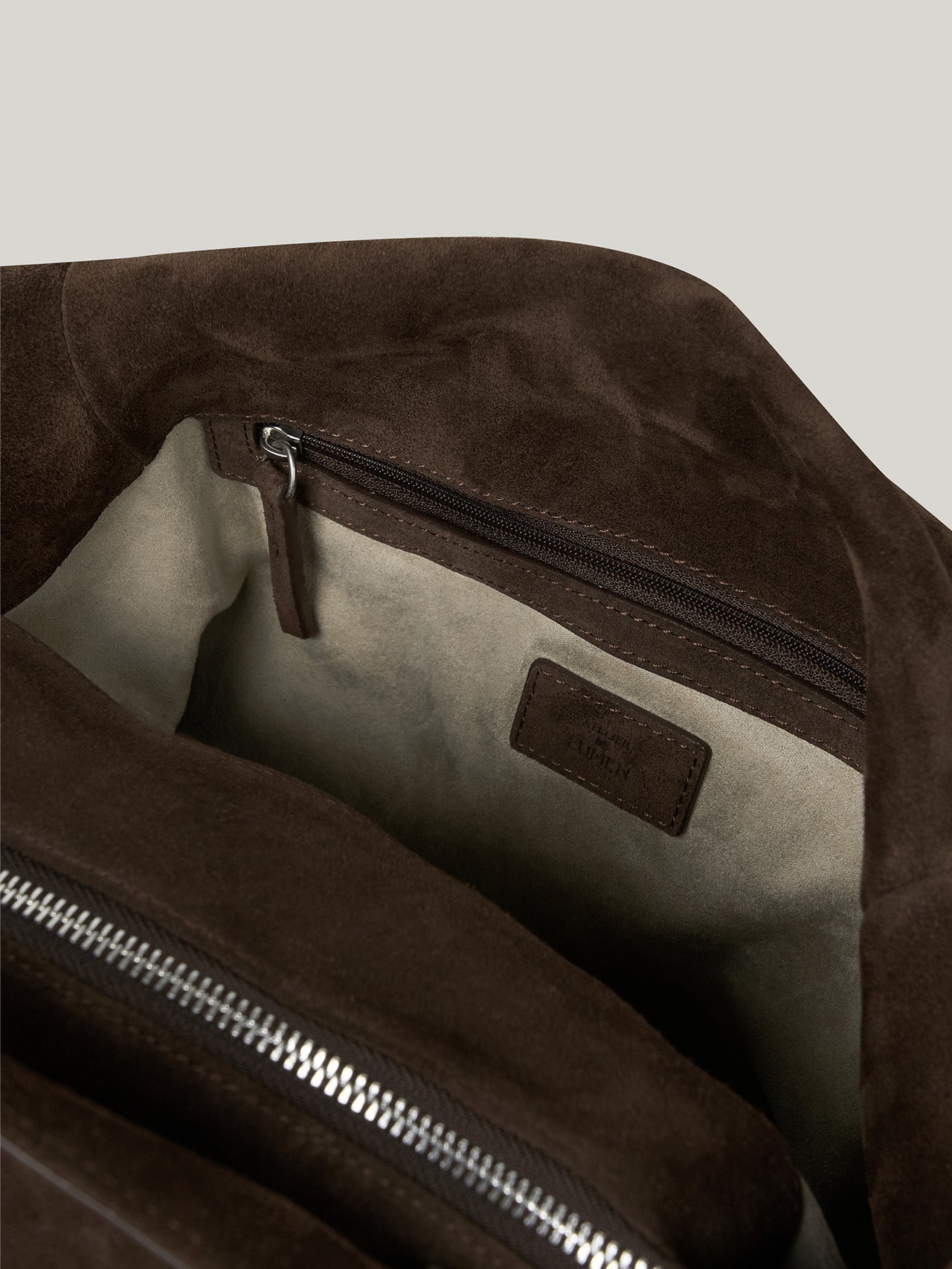 BRISE GRAND BAG (SUEDE BROWN)
