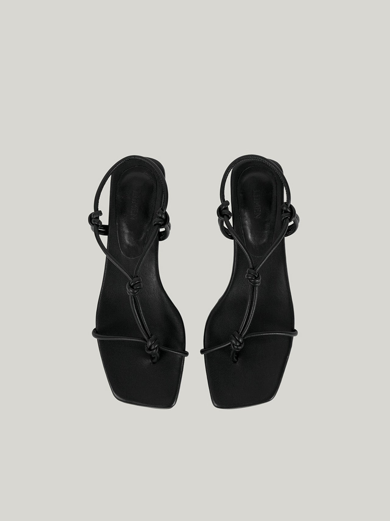 CORDA SANDAL (SOFT BLACK)
