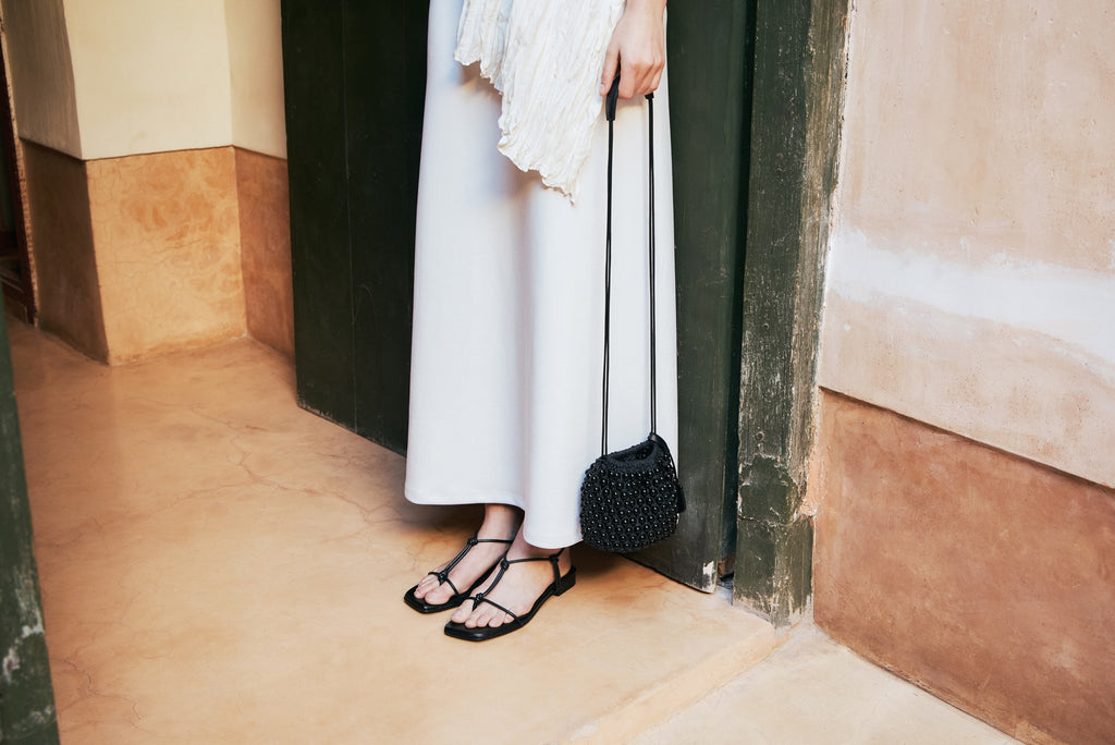 CORDA SANDAL (SOFT BLACK)
