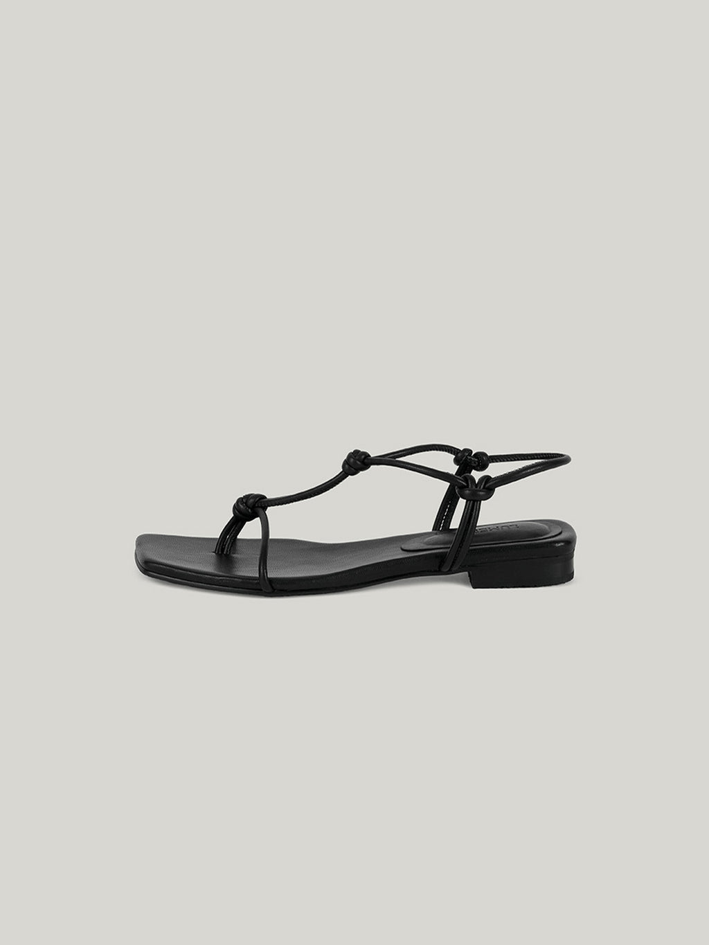 CORDA SANDAL (SOFT BLACK)