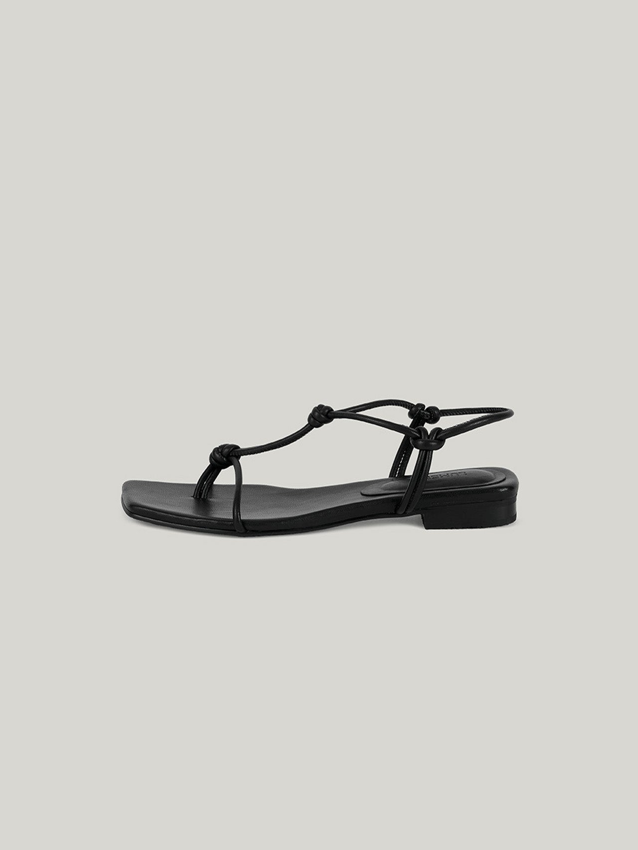 CORDA SANDAL (SOFT BLACK)