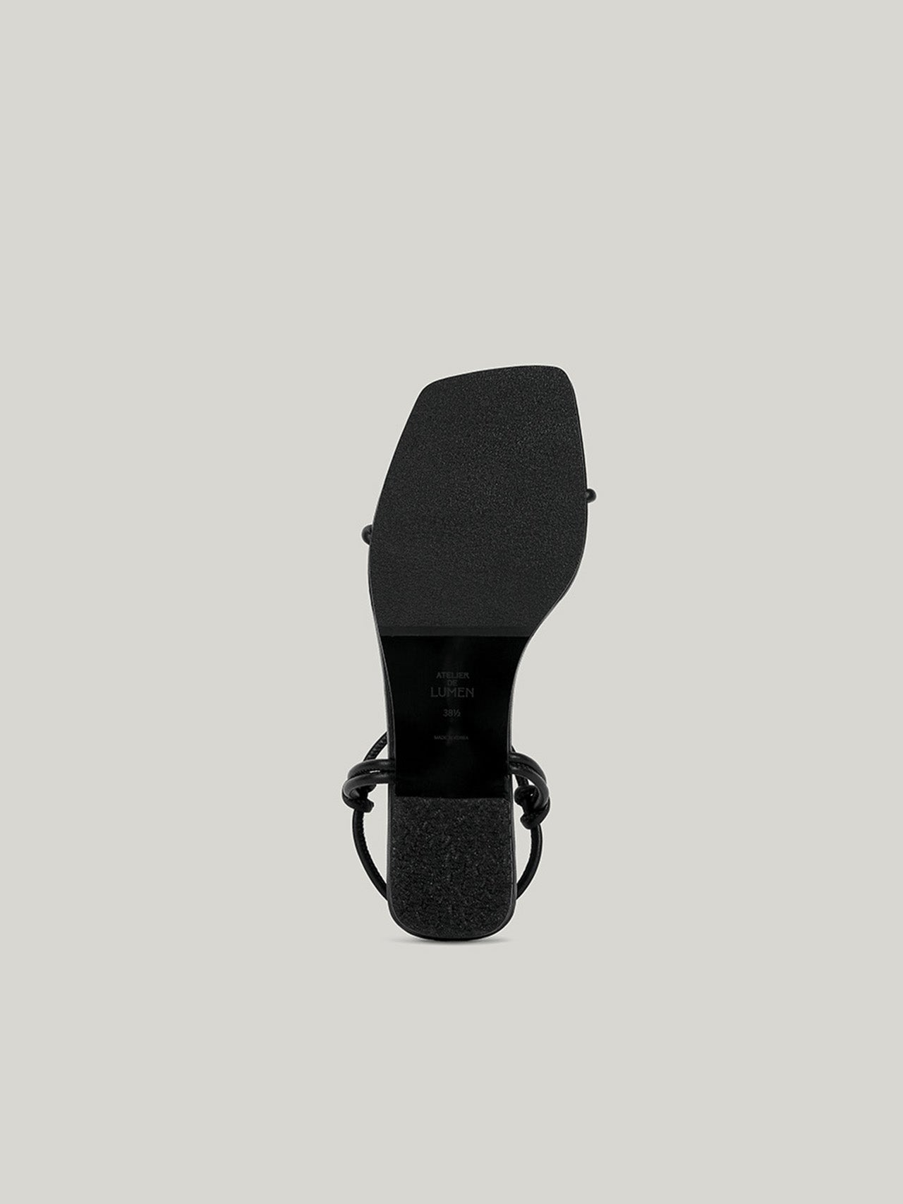CORDA SANDAL (SOFT BLACK)