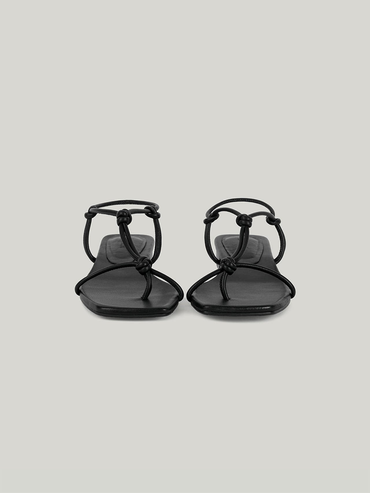 CORDA SANDAL (SOFT BLACK)