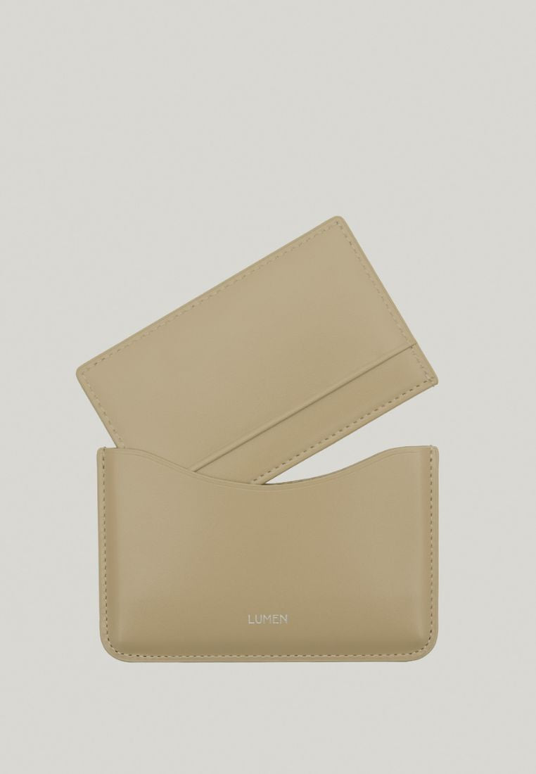 HOLDER CARD CASE (SHELL MUSTARD)