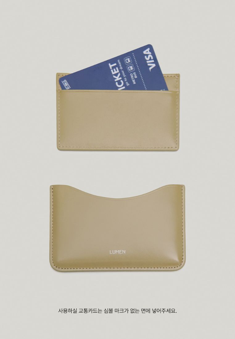 HOLDER CARD CASE (SHELL MUSTARD)