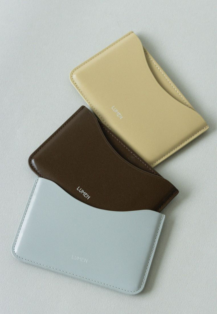 HOLDER CARD CASE (SHELL MUSTARD)