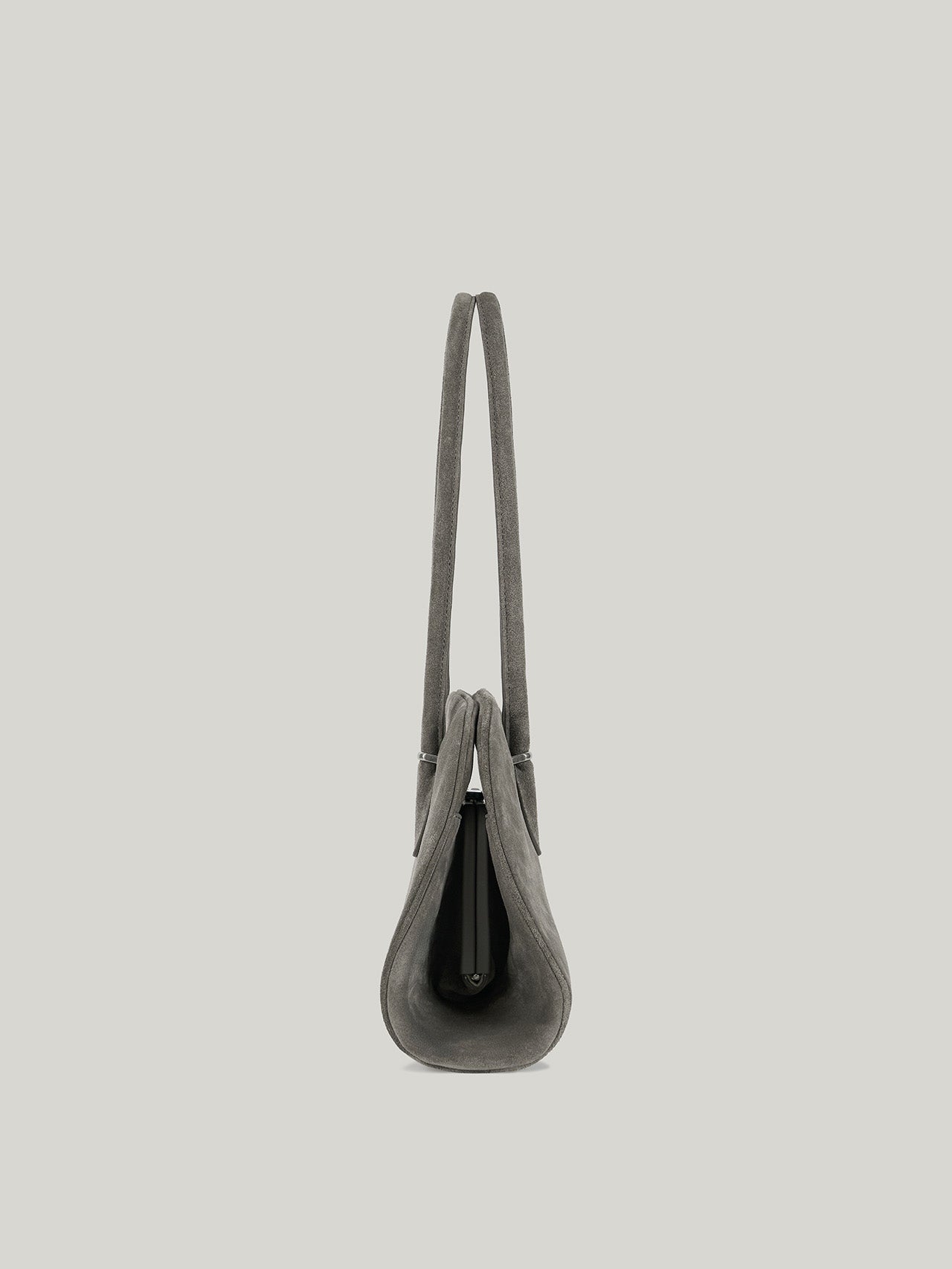 ANNEAU FRAME BAG (SUEDE GREY)