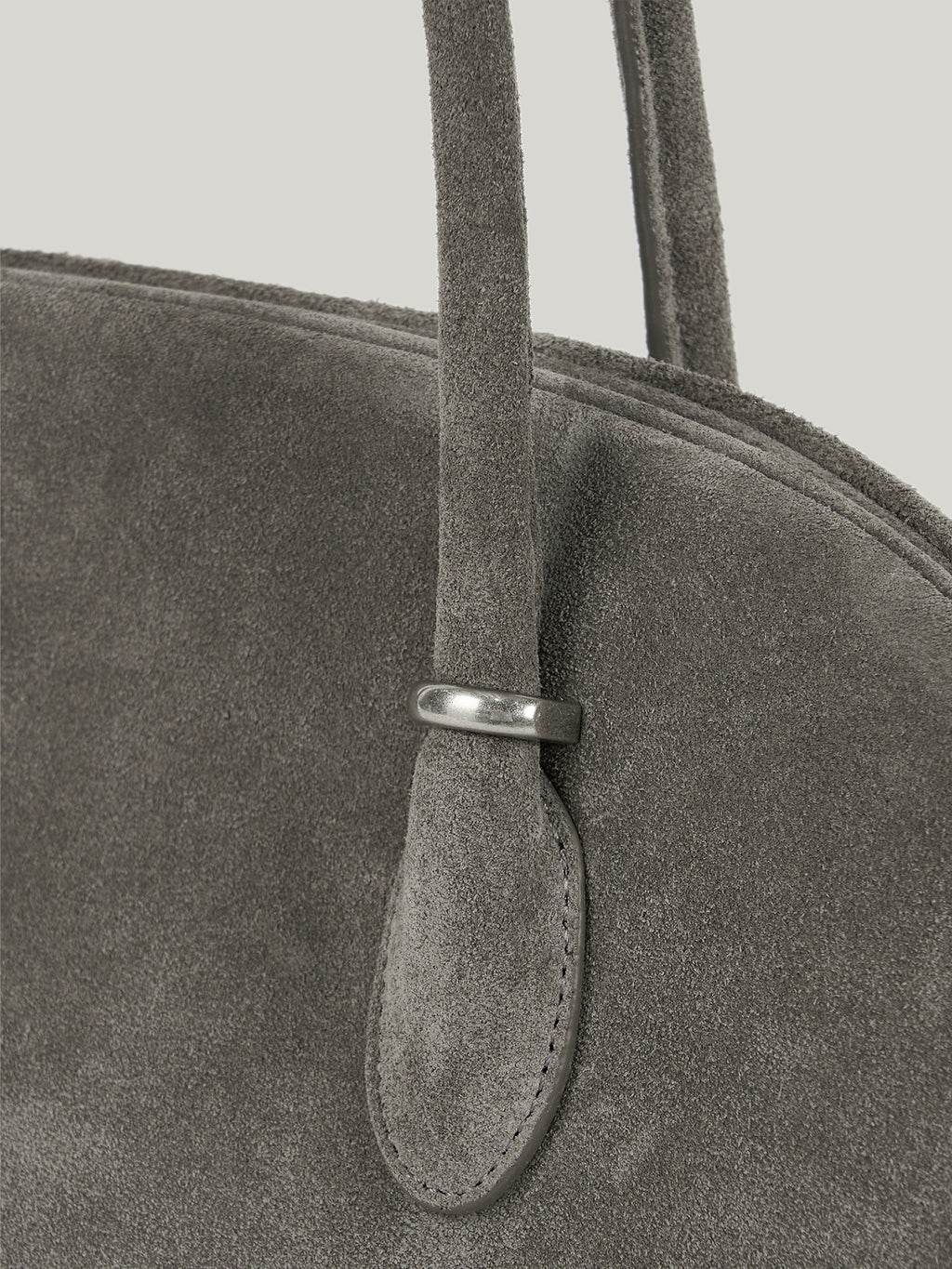 ANNEAU FRAME BAG (SUEDE GREY)