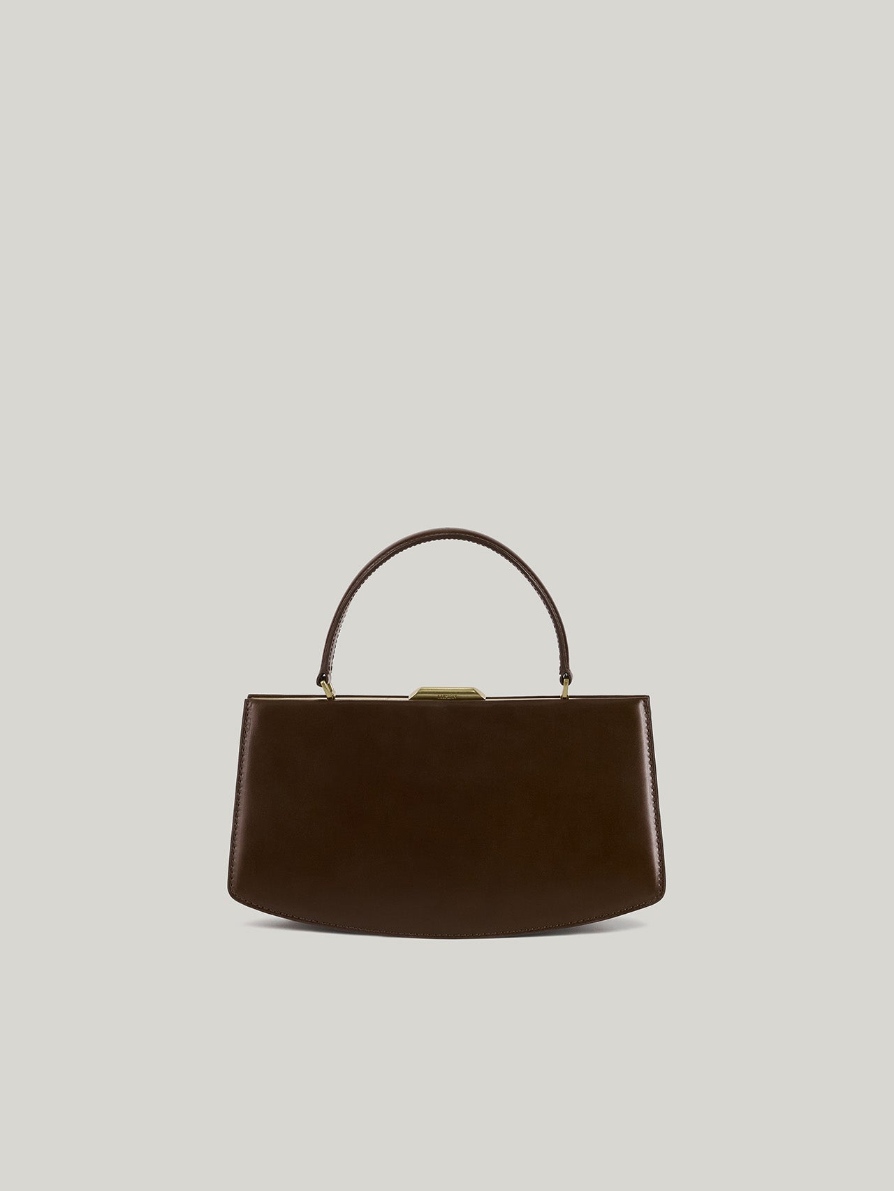 LUNE FORME TOTE BAG (OAK BROWN)