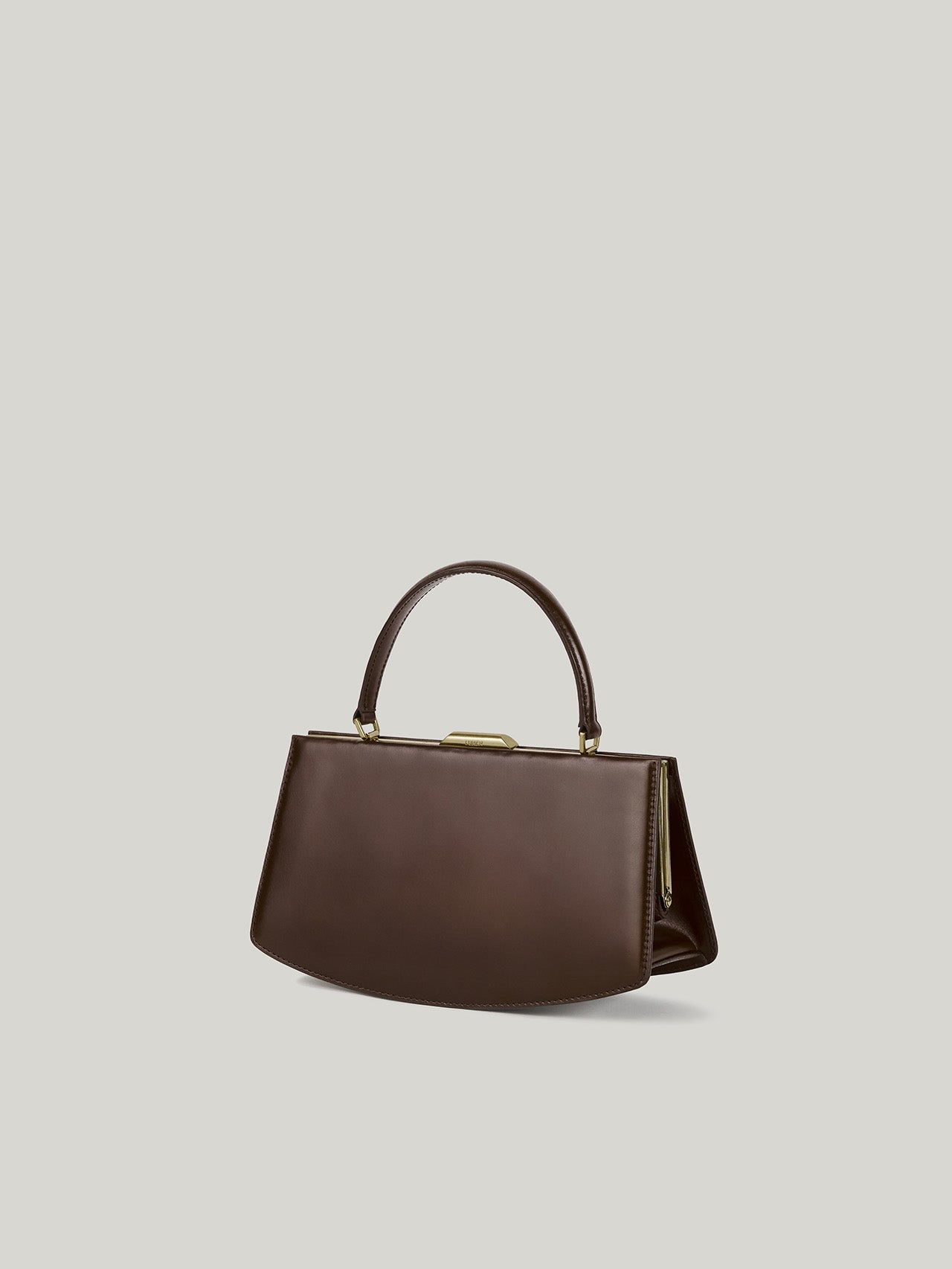 LUNE FORME TOTE BAG (OAK BROWN)