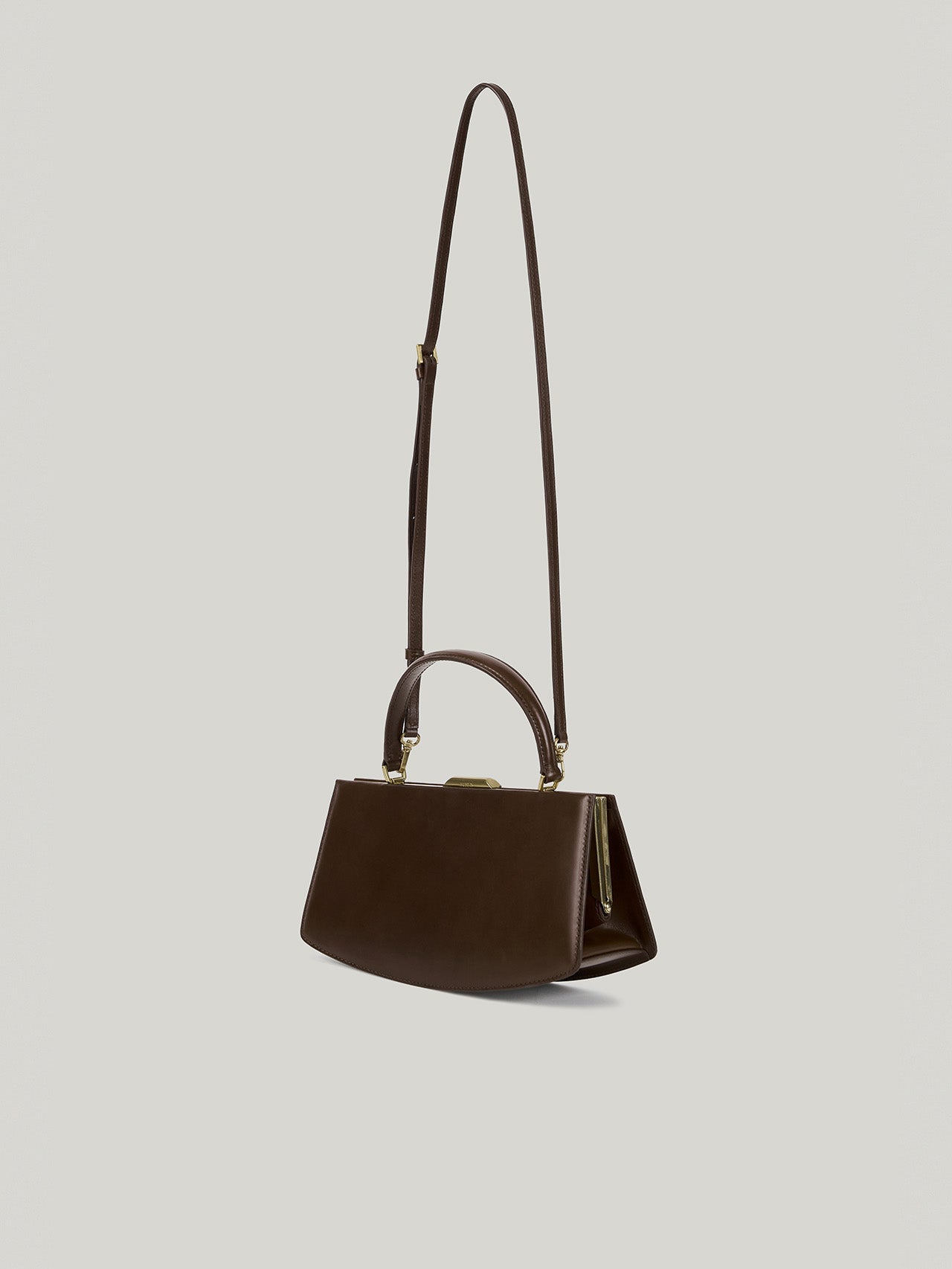 LUNE FORME TOTE BAG (OAK BROWN)
