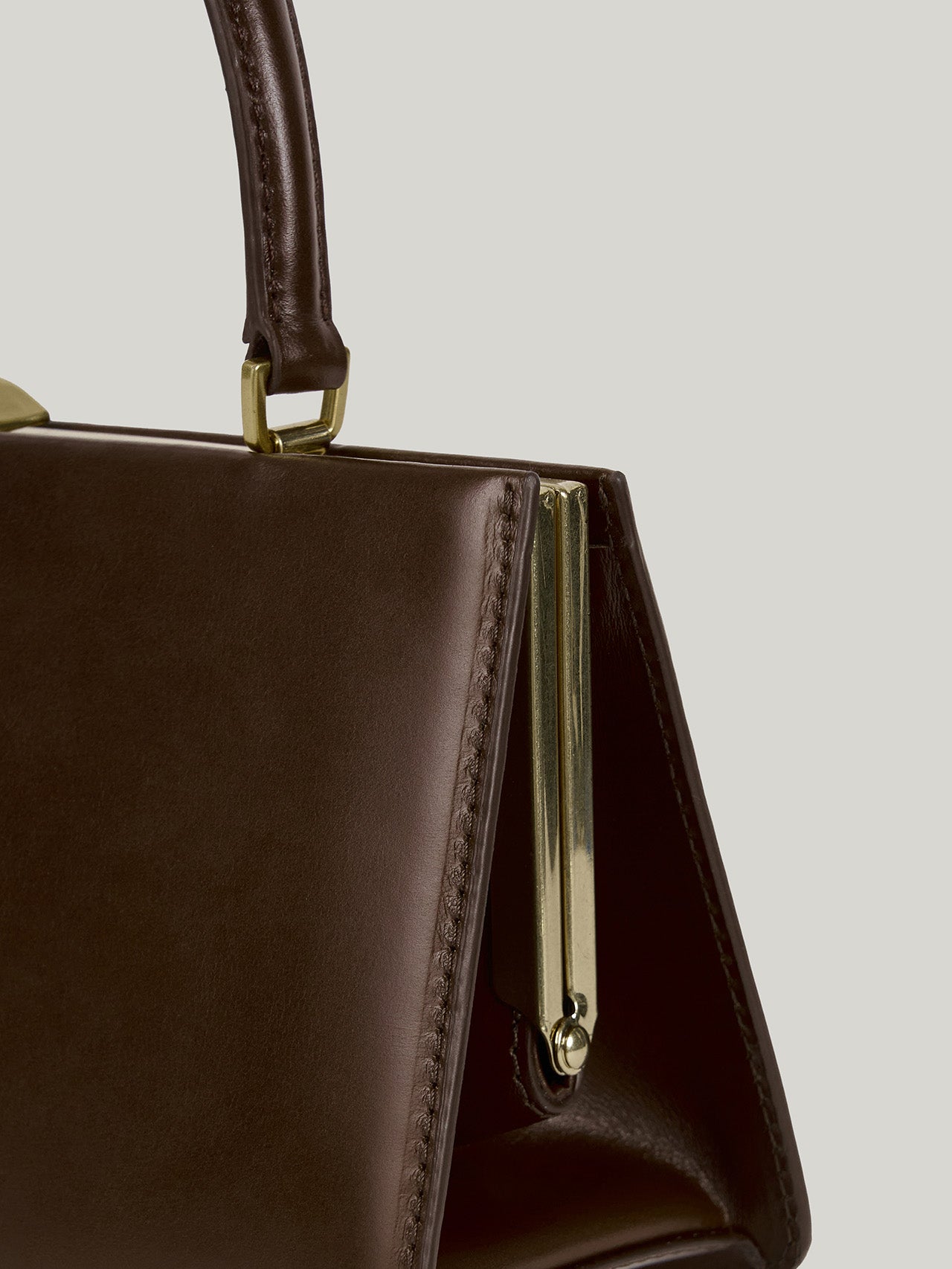 LUNE FORME TOTE BAG (OAK BROWN)