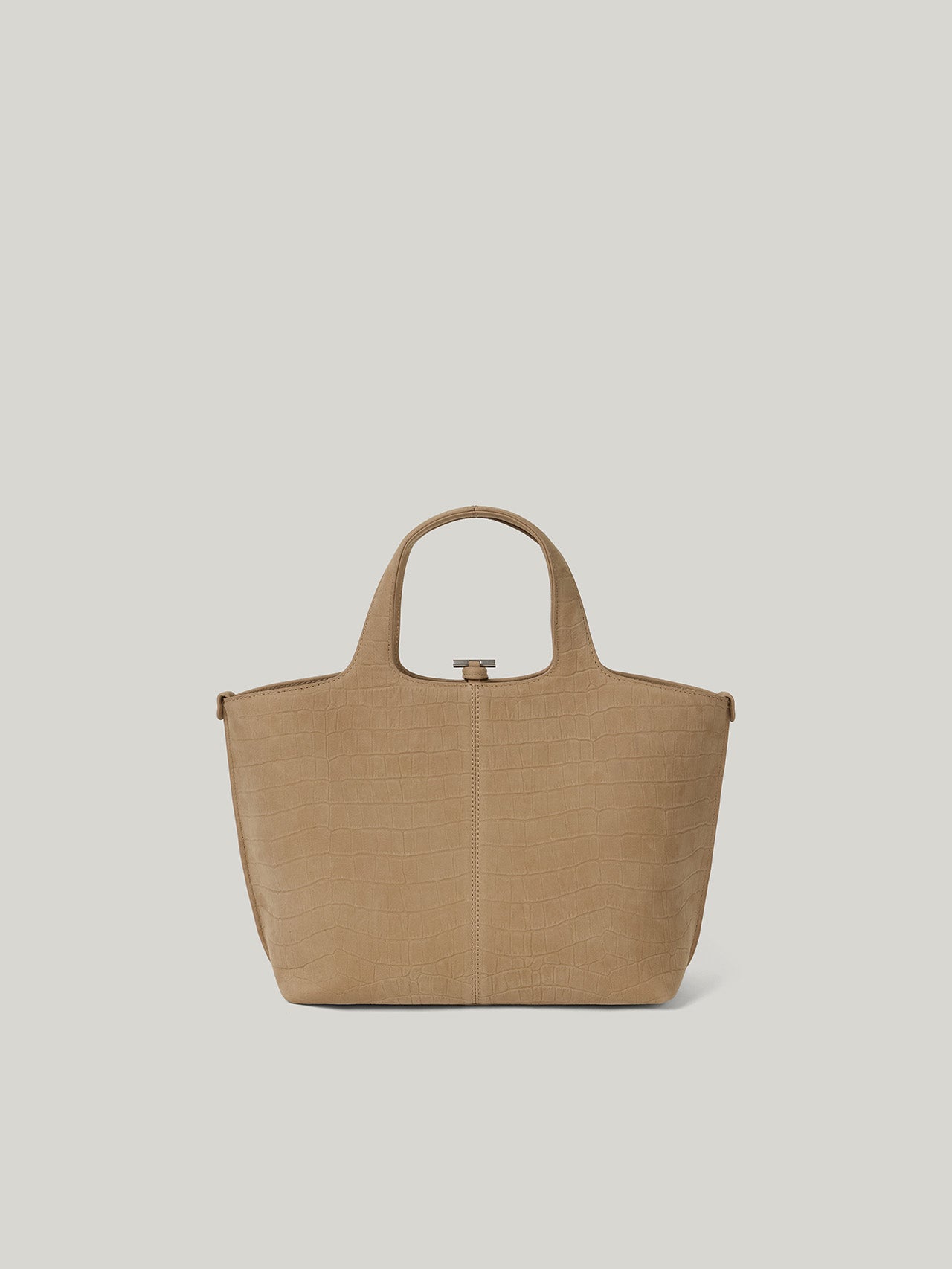 PANIER TOTE BAG (NUBUCK PATTERN SAND)