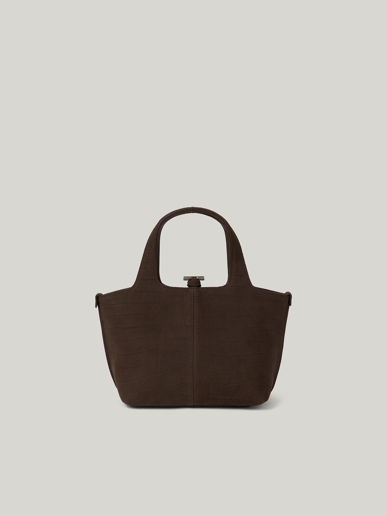 PANIER PETIT BAG (NUBUCK PATTERN BROWN)