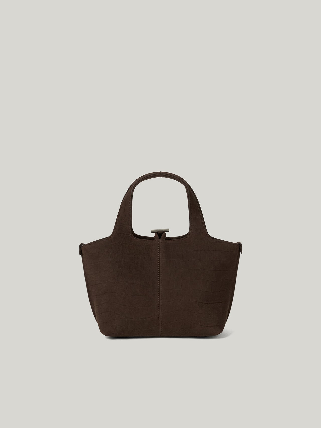 PANIER PETIT BAG (NUBUCK PATTERN BROWN)