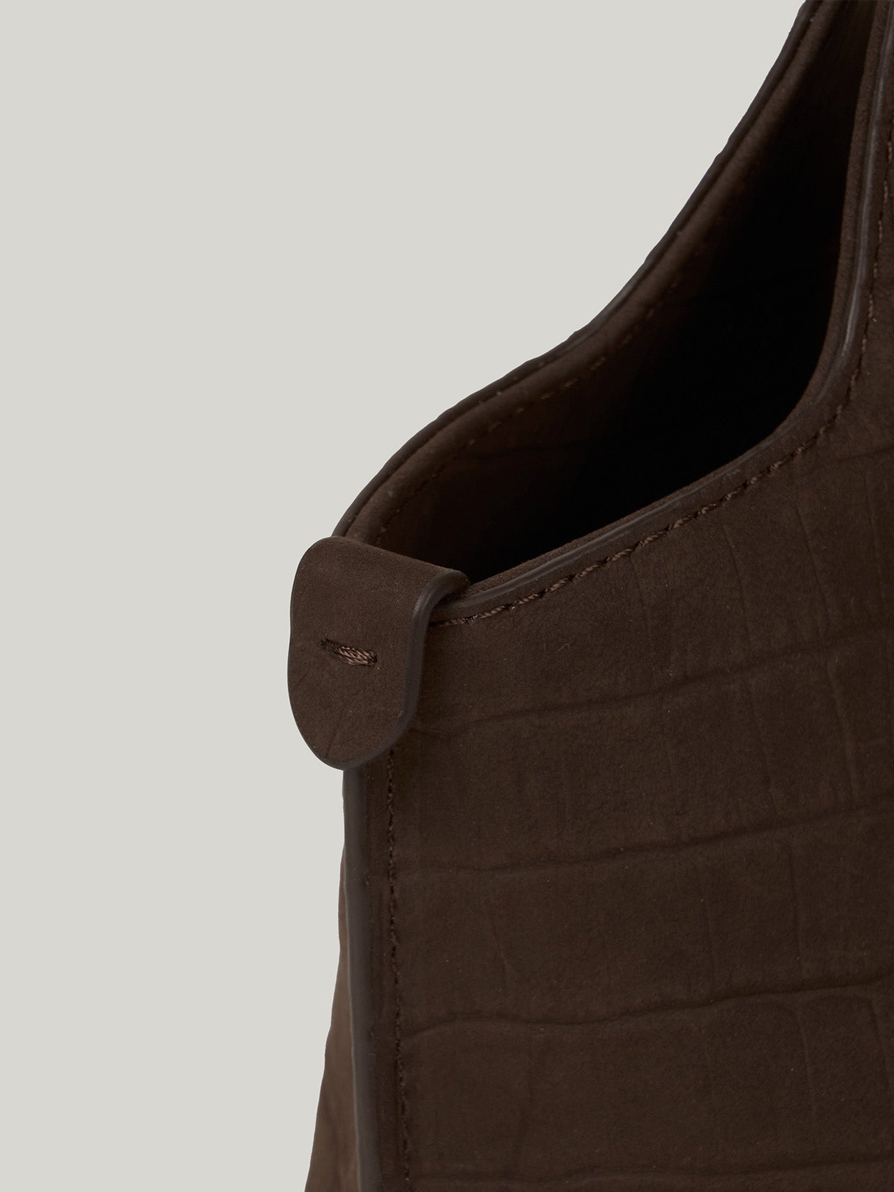 PANIER PETIT BAG (NUBUCK PATTERN BROWN)