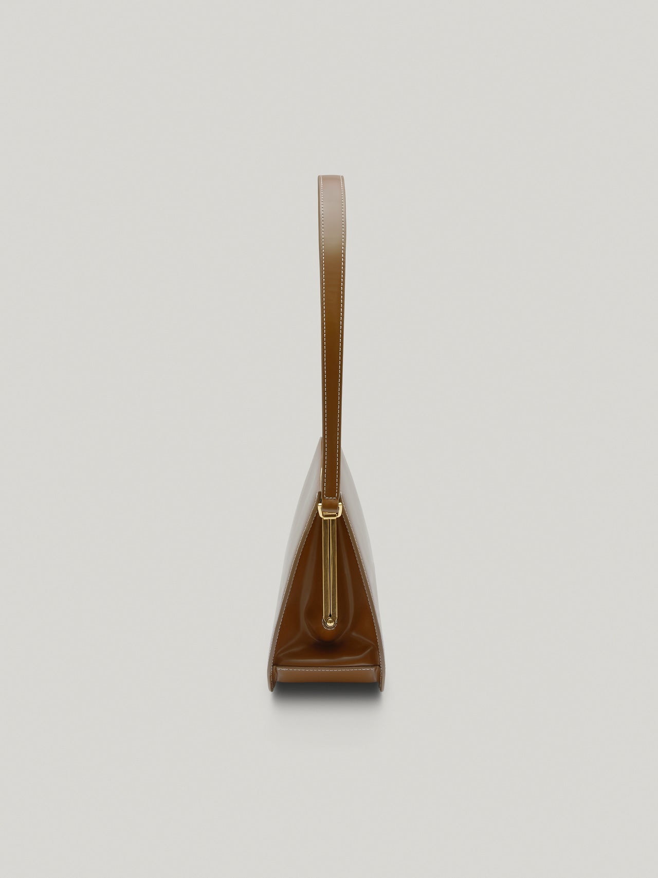 LUNE FORME BAG (COGNAC BROWN)