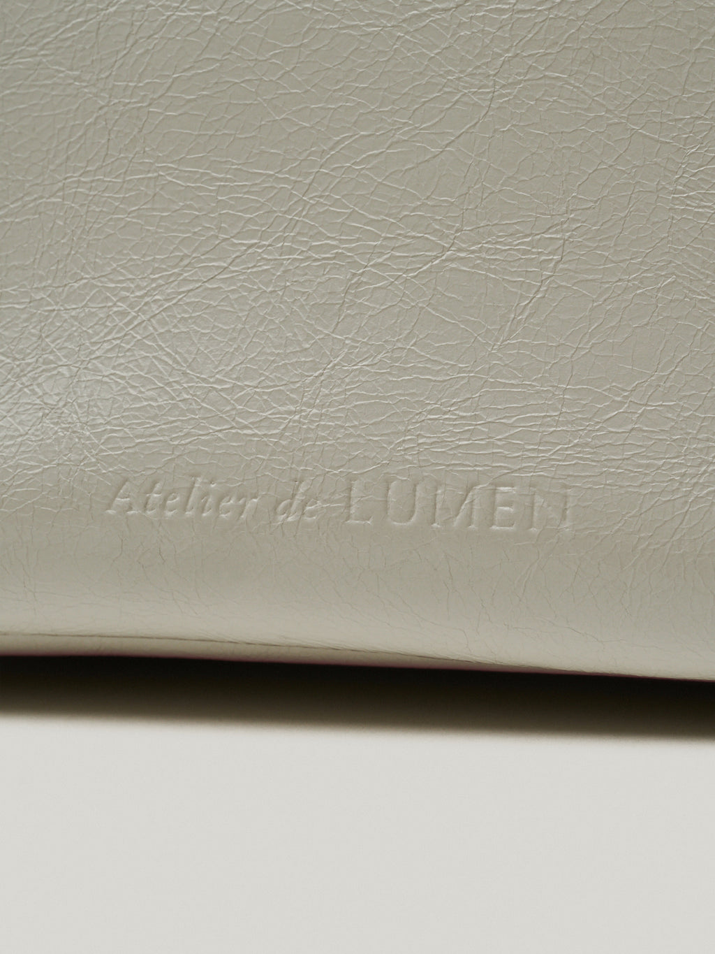 MARRON BAG (MISTY WHITE)