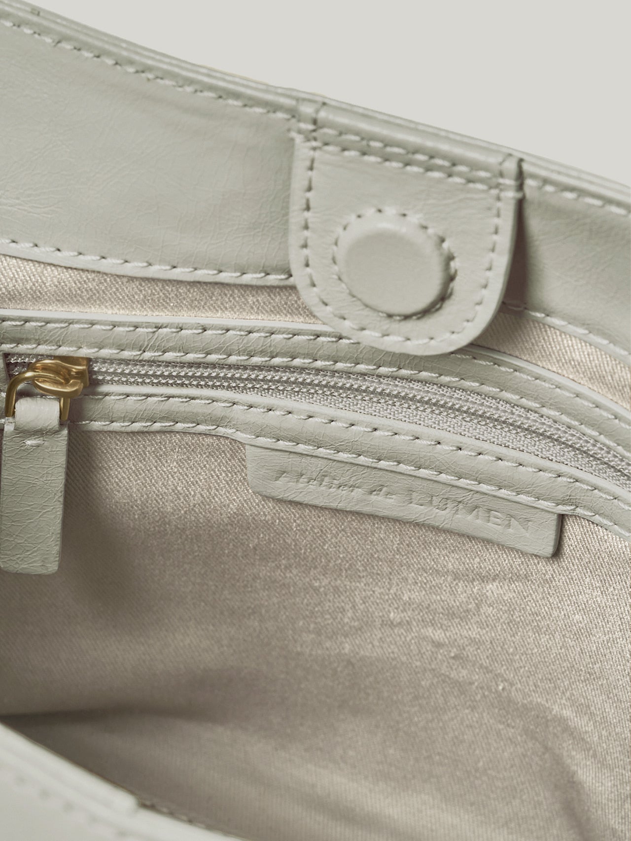 MARRON BAG (MISTY WHITE)