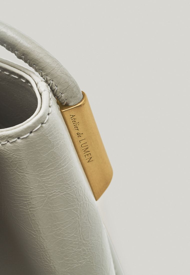 MARRON BAG (MISTY WHITE)