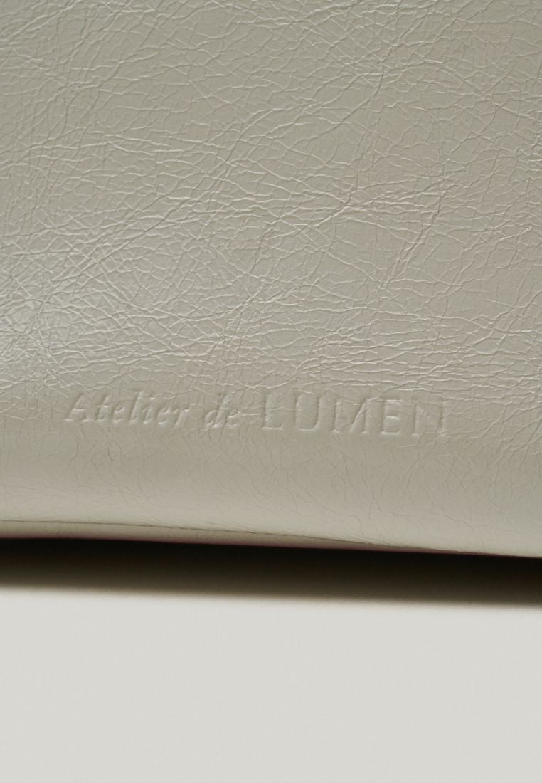 MARRON BAG (MISTY WHITE)
