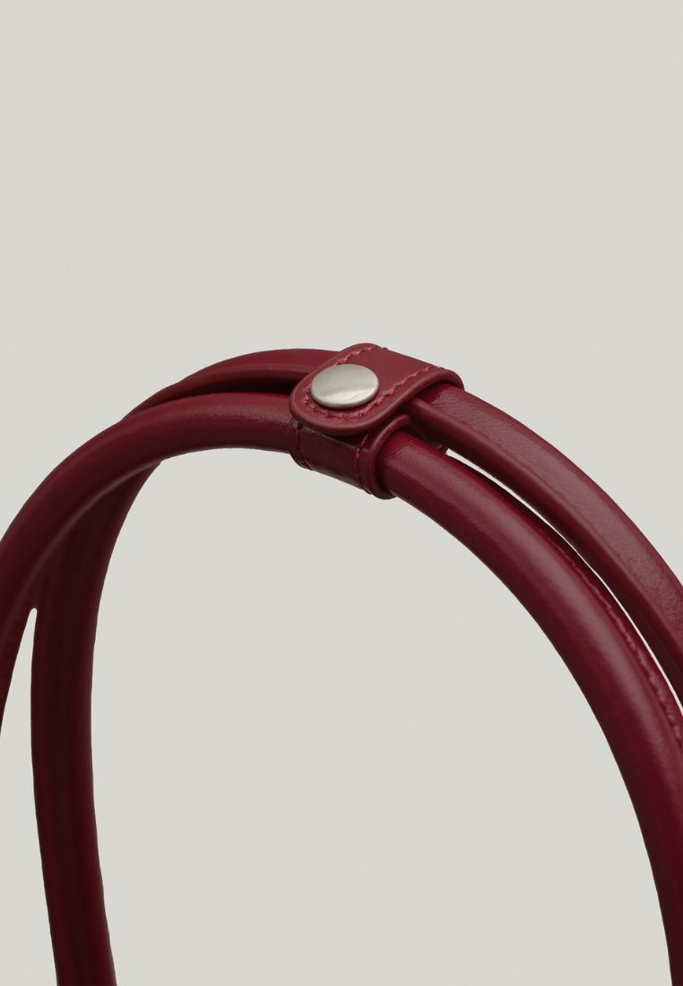 MONIQUE SHOULDER BAG (CARMINE RED)