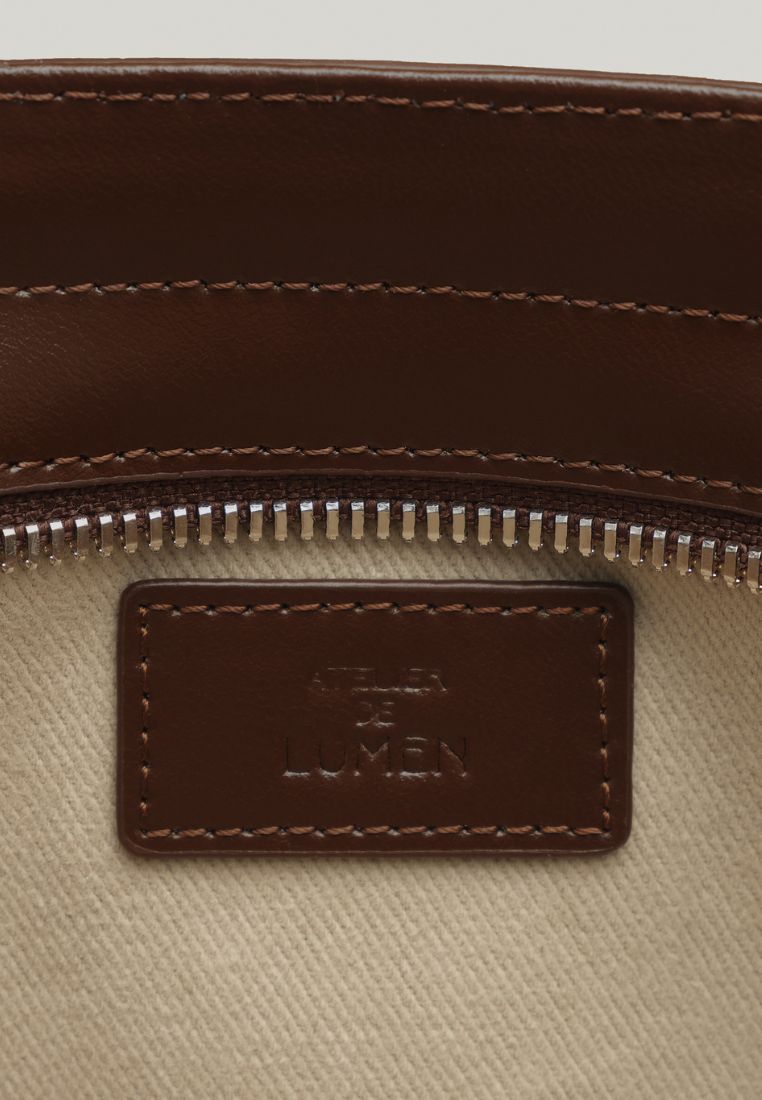 MONIQUE SHOULDER BAG (OAK BROWN)