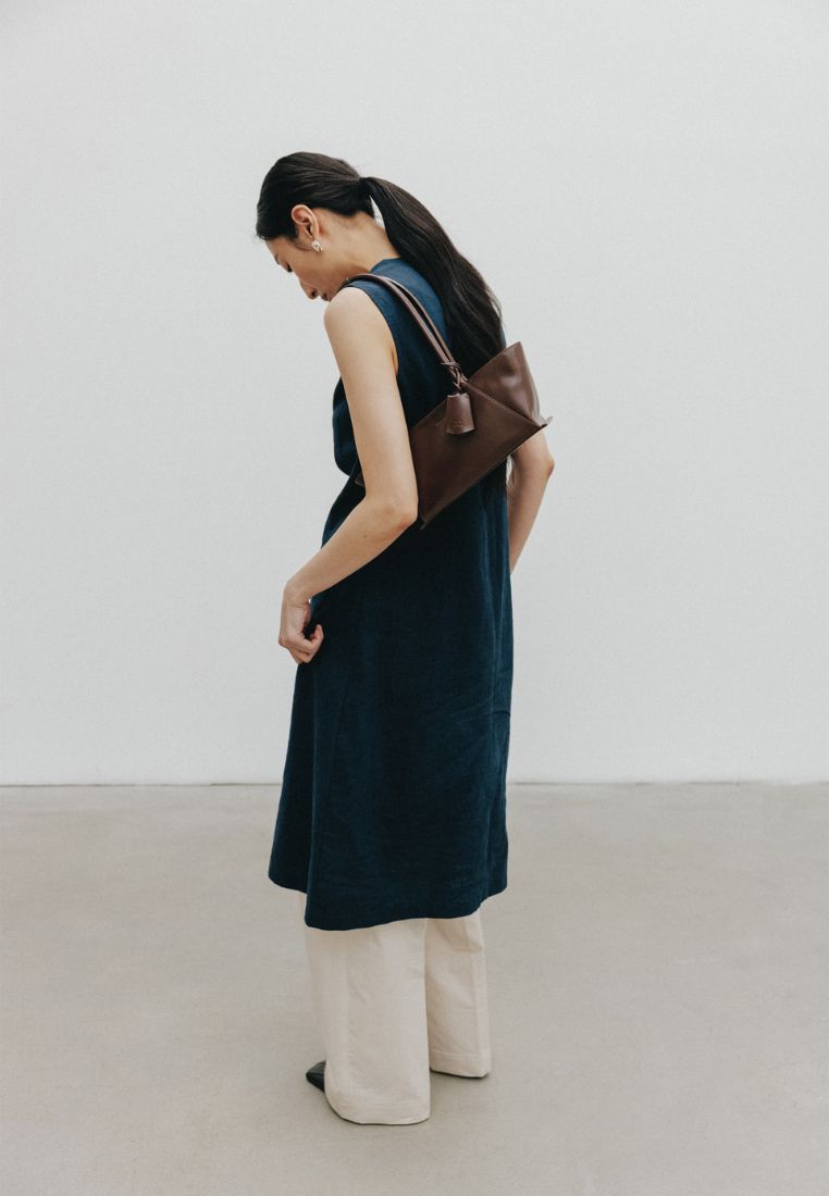 MONIQUE SHOULDER BAG (OAK BROWN)