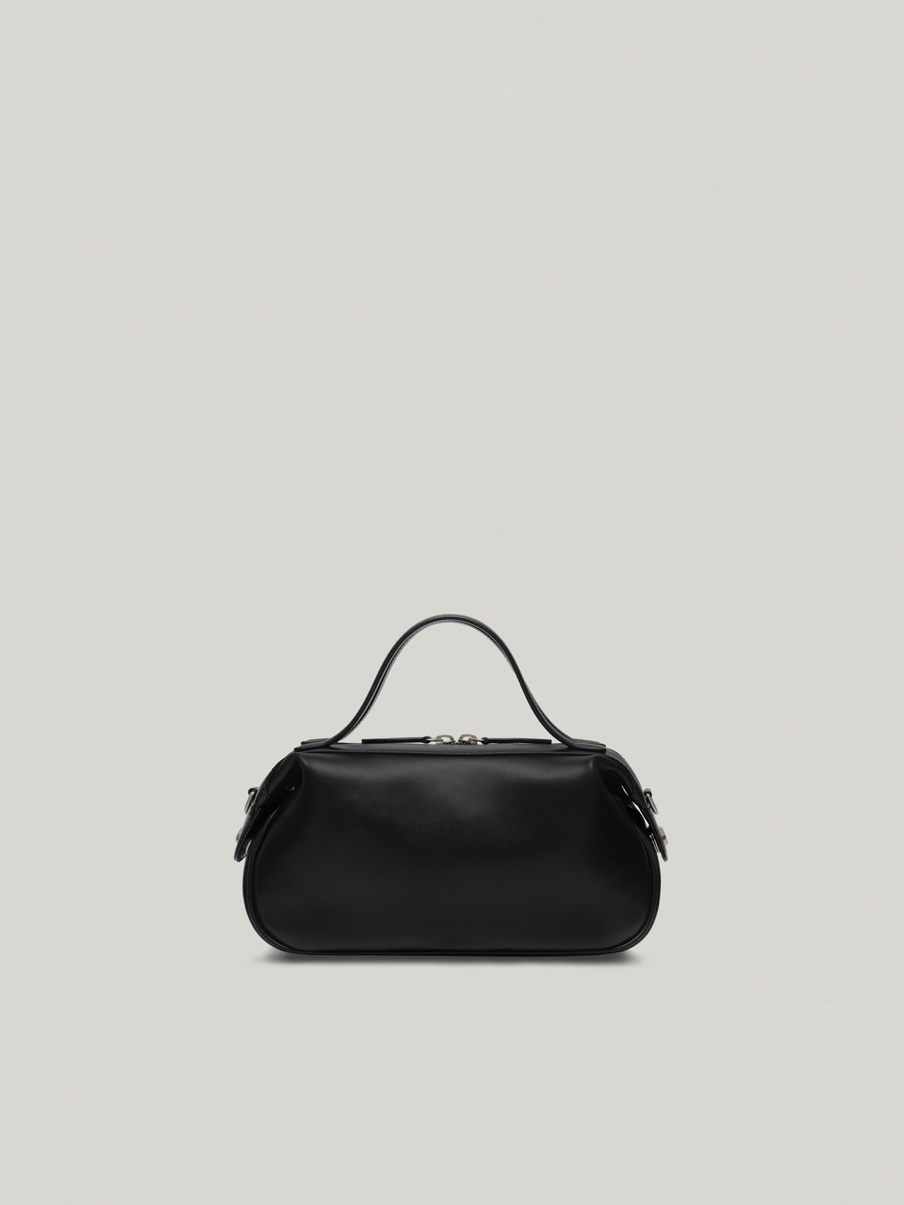 NADEL ZIP TOTE BAG (SOFT BLACK)