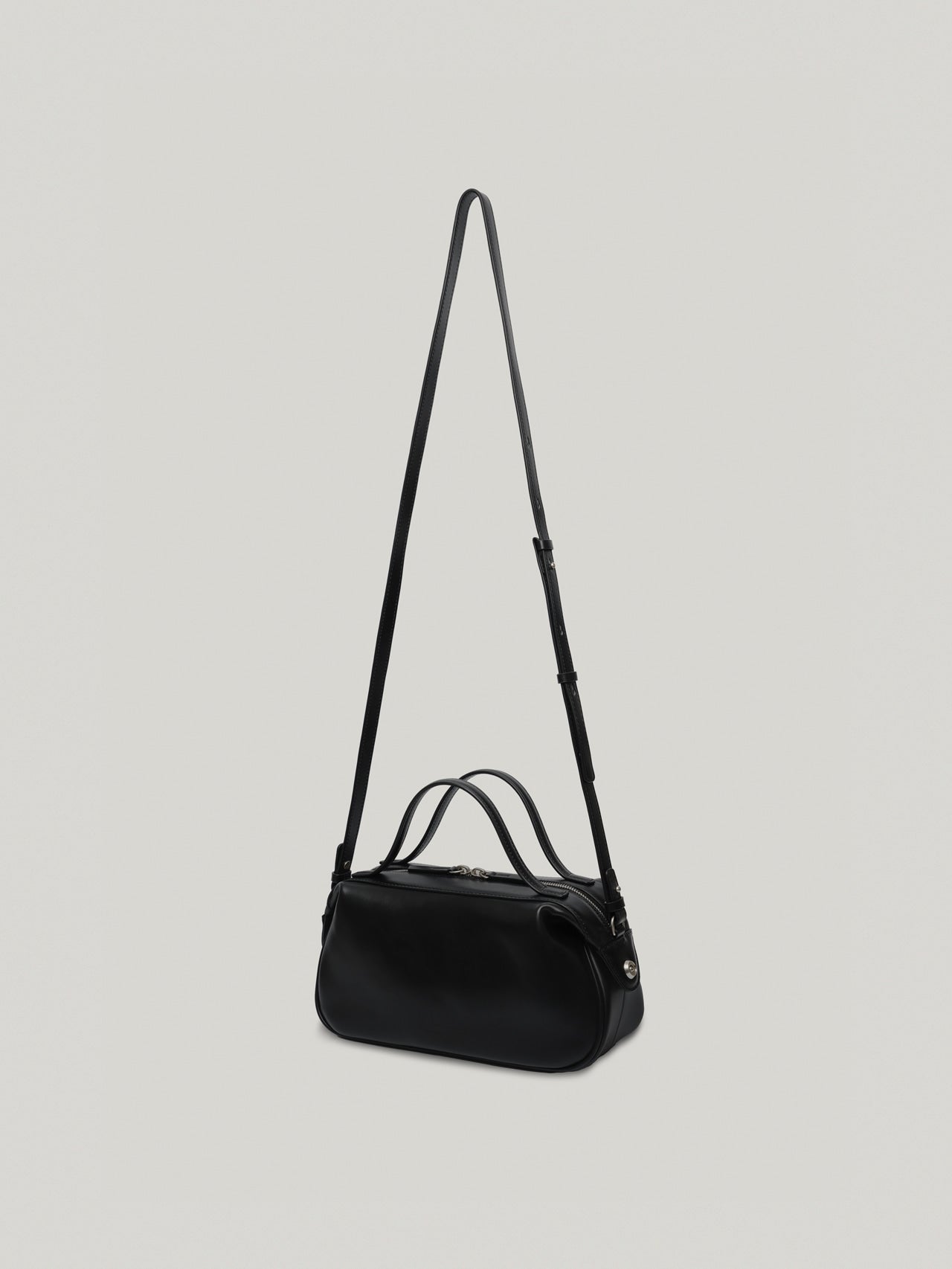 NADEL ZIP TOTE BAG (SOFT BLACK)
