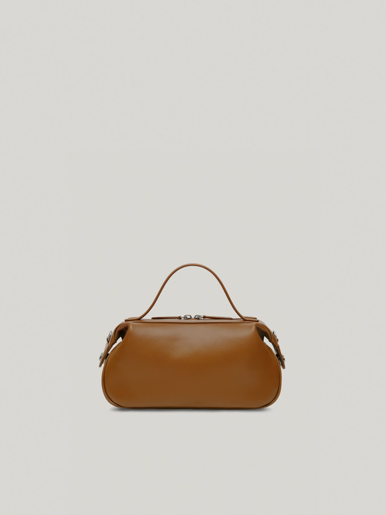 NADEL ZIP TOTE BAG (TAWNY BROWN)