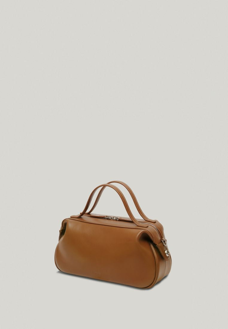 NADEL ZIP TOTE BAG (TAWNY BROWN)