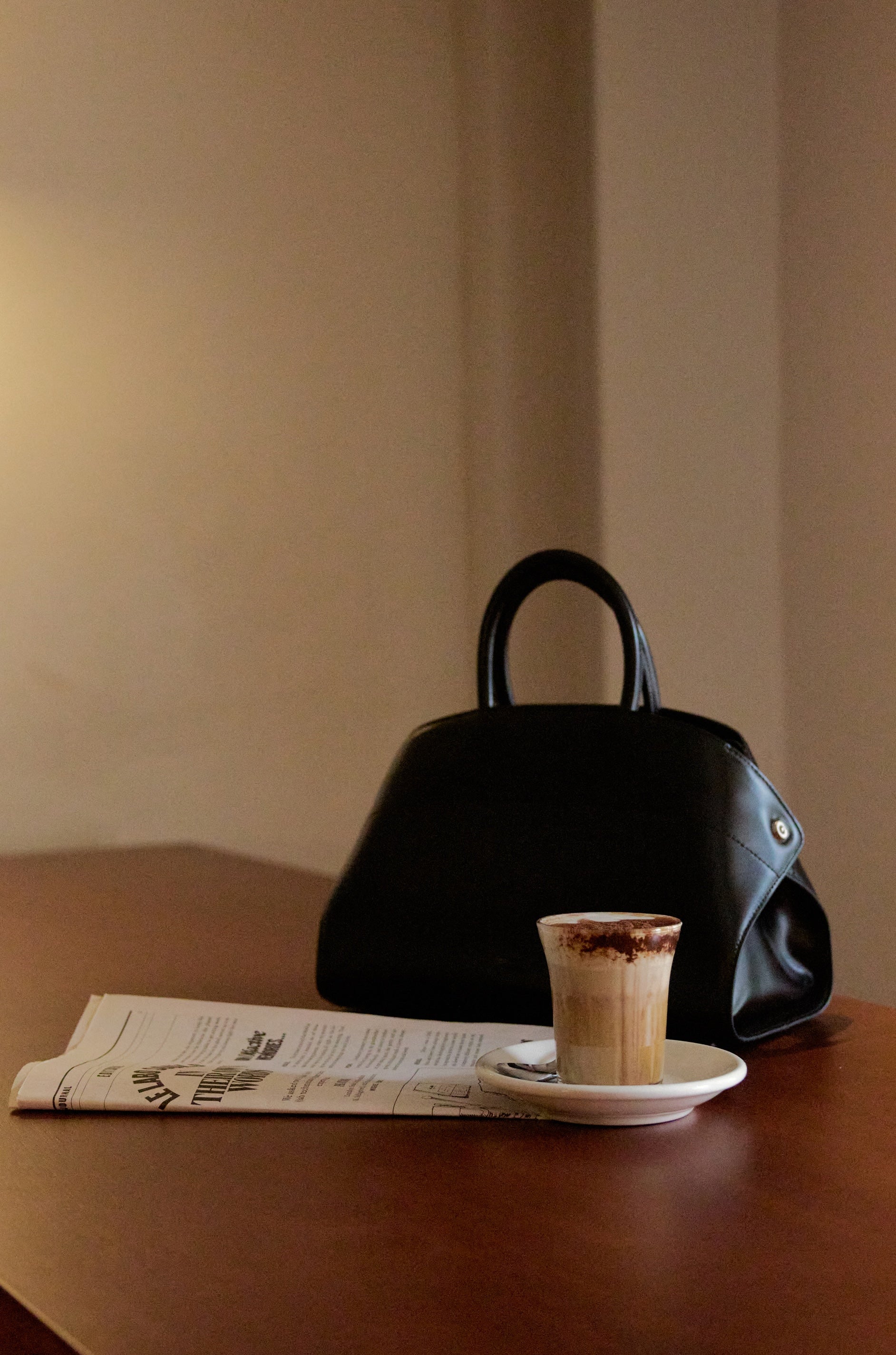 NADEL BAG (SOFT BLACK)