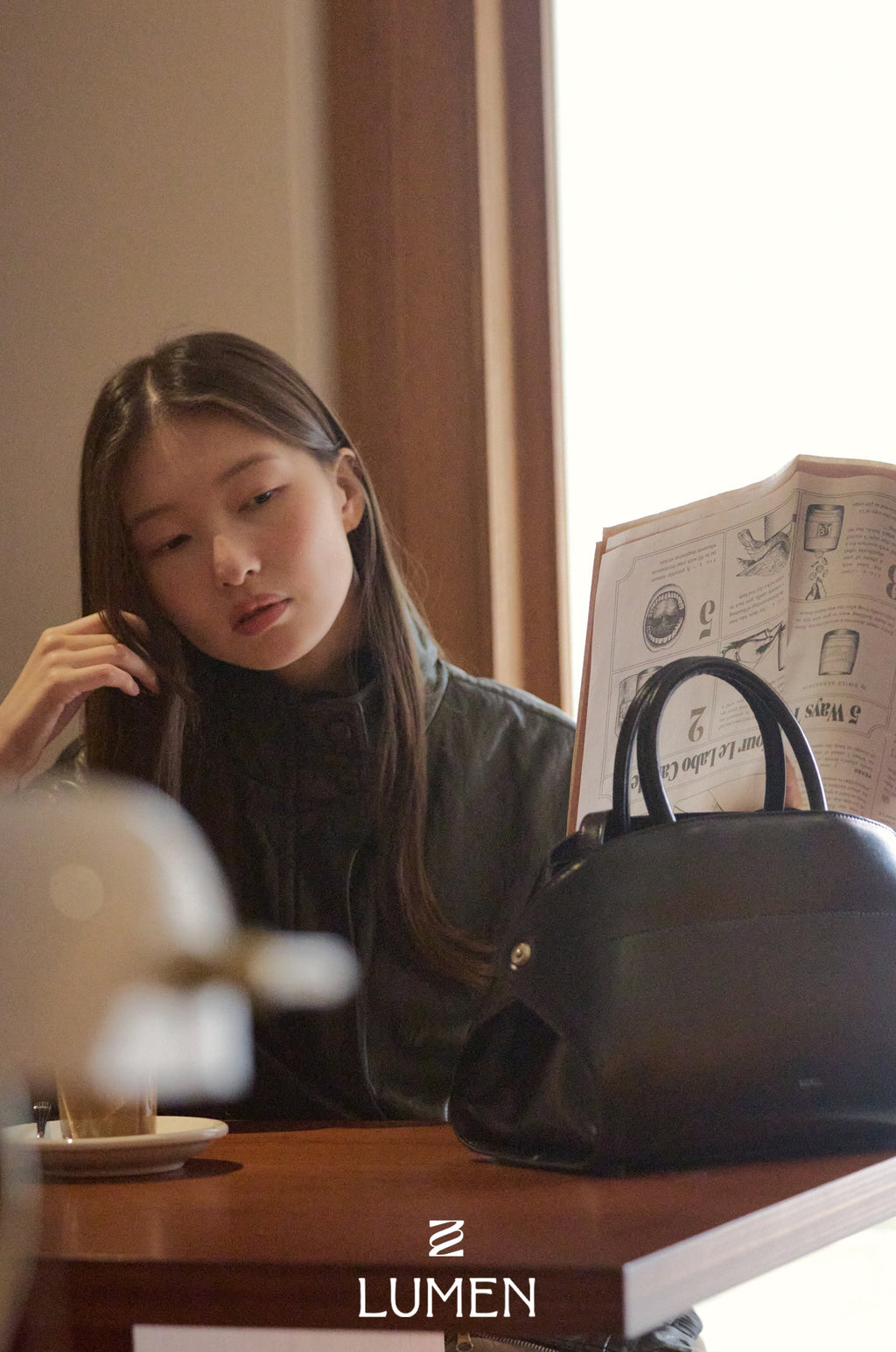 NADEL BAG (SOFT BLACK)
