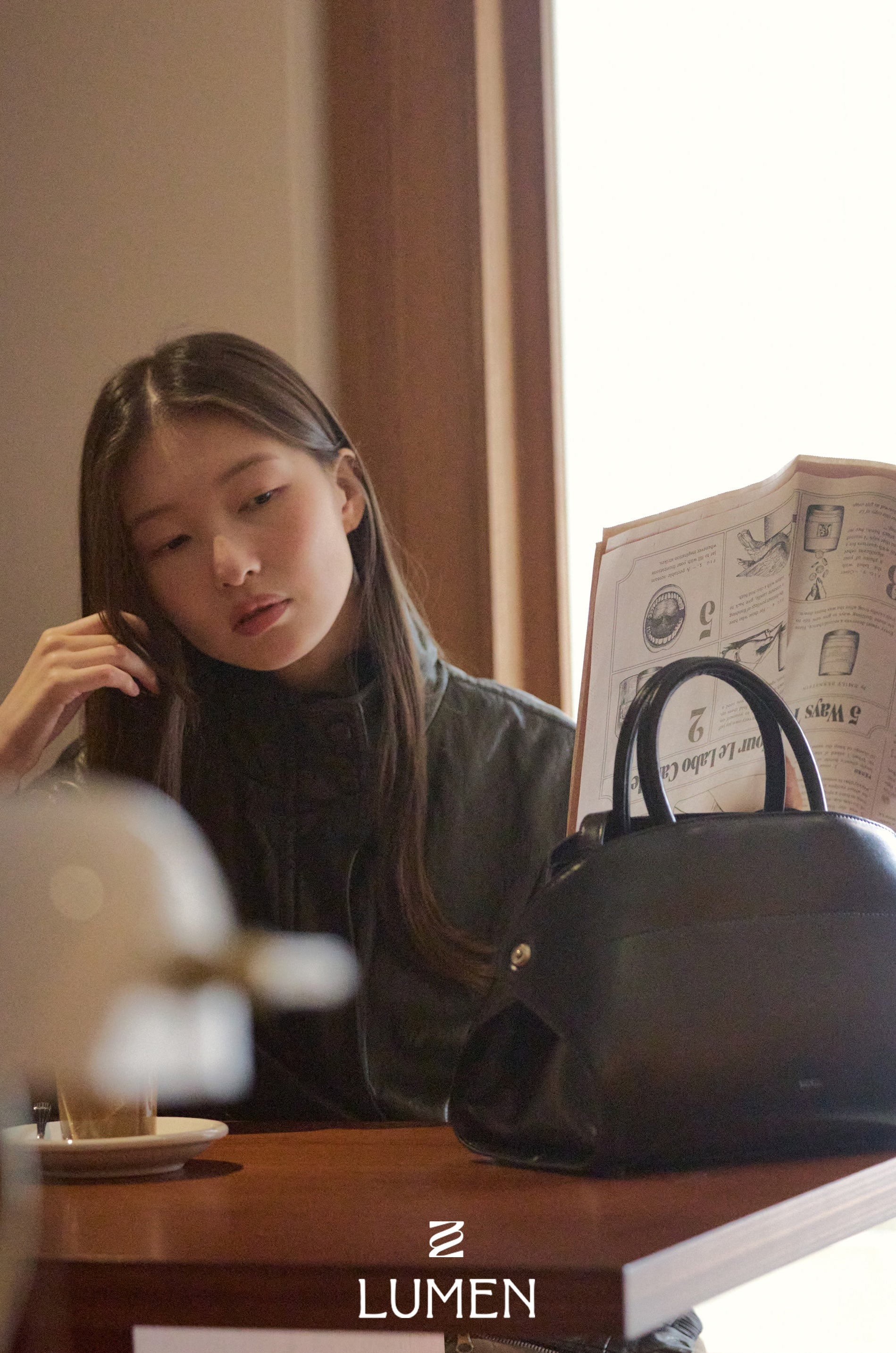 NADEL BAG (SOFT BLACK)