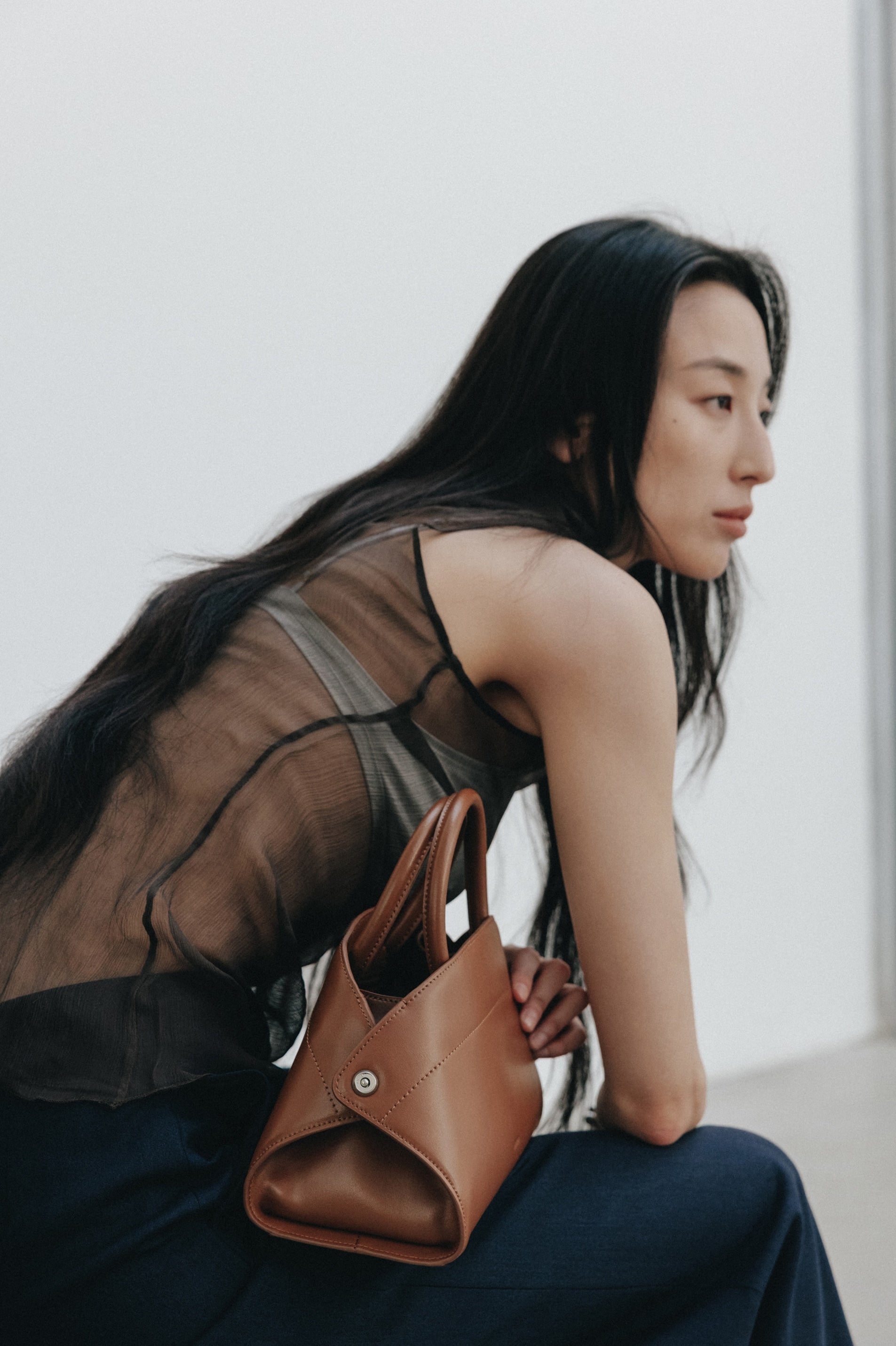 NADEL MINI BAG (TAWNY BROWN)